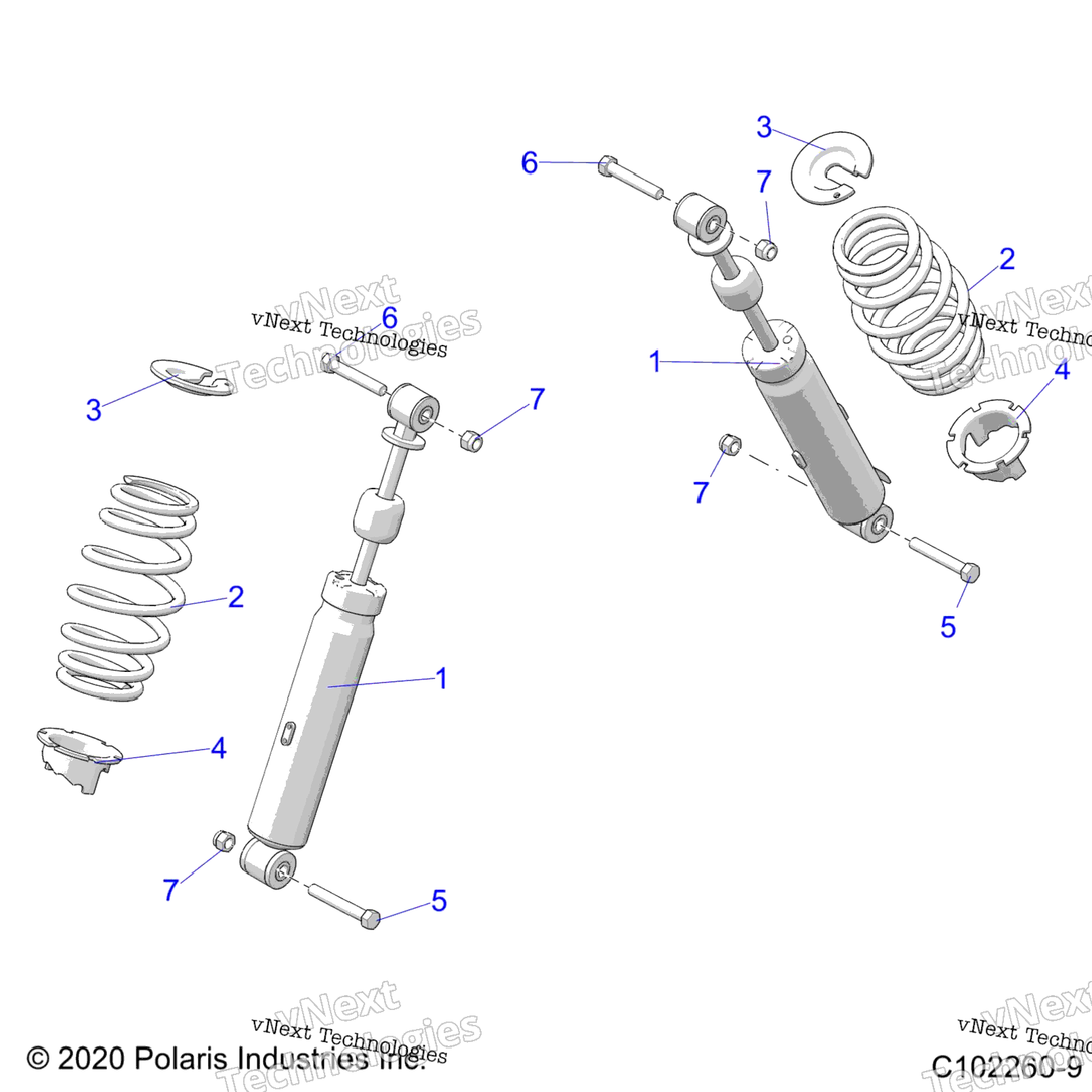 Suspension, Front Shock A22she57fmS57fmCm