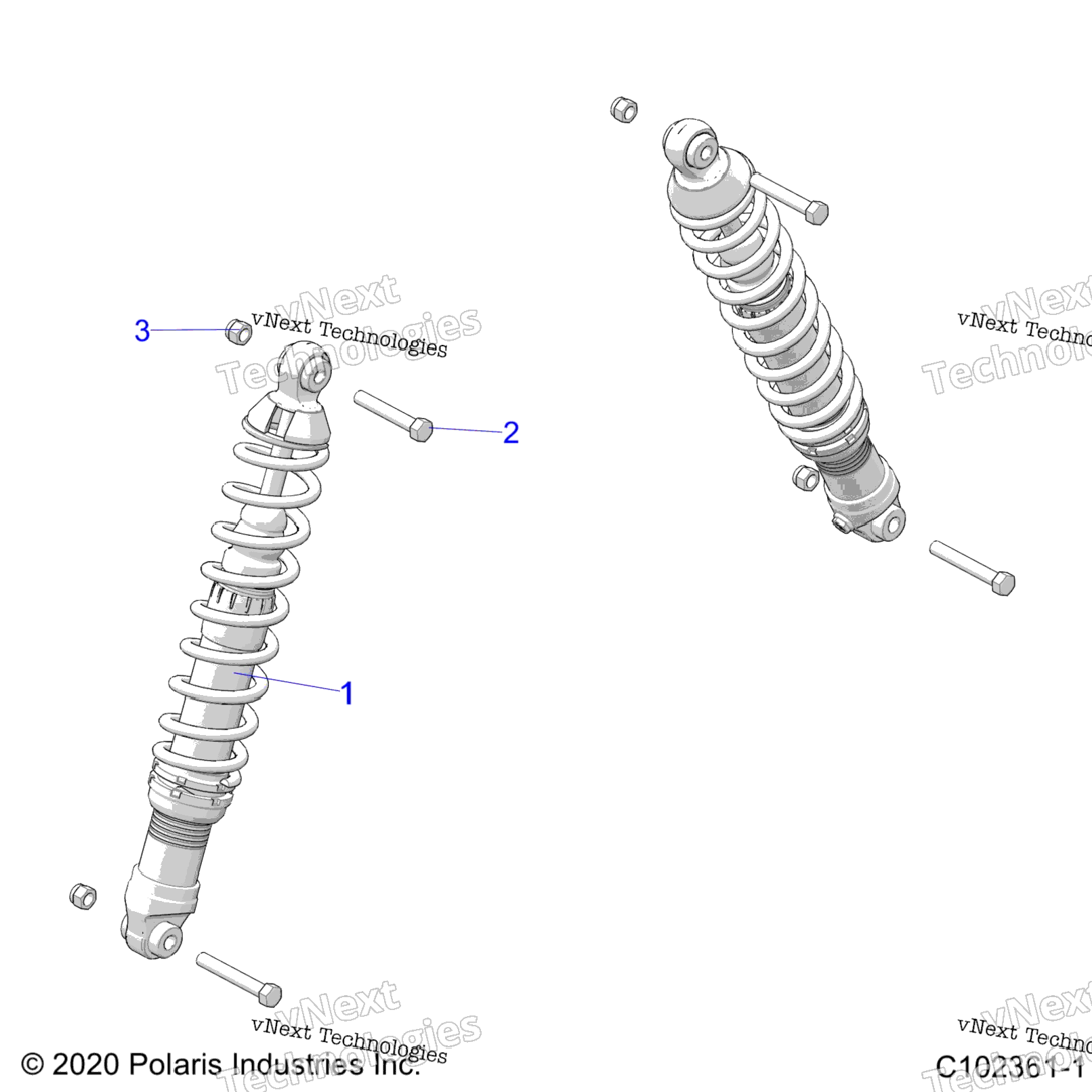 Suspension, Front Shock A22shs57cu