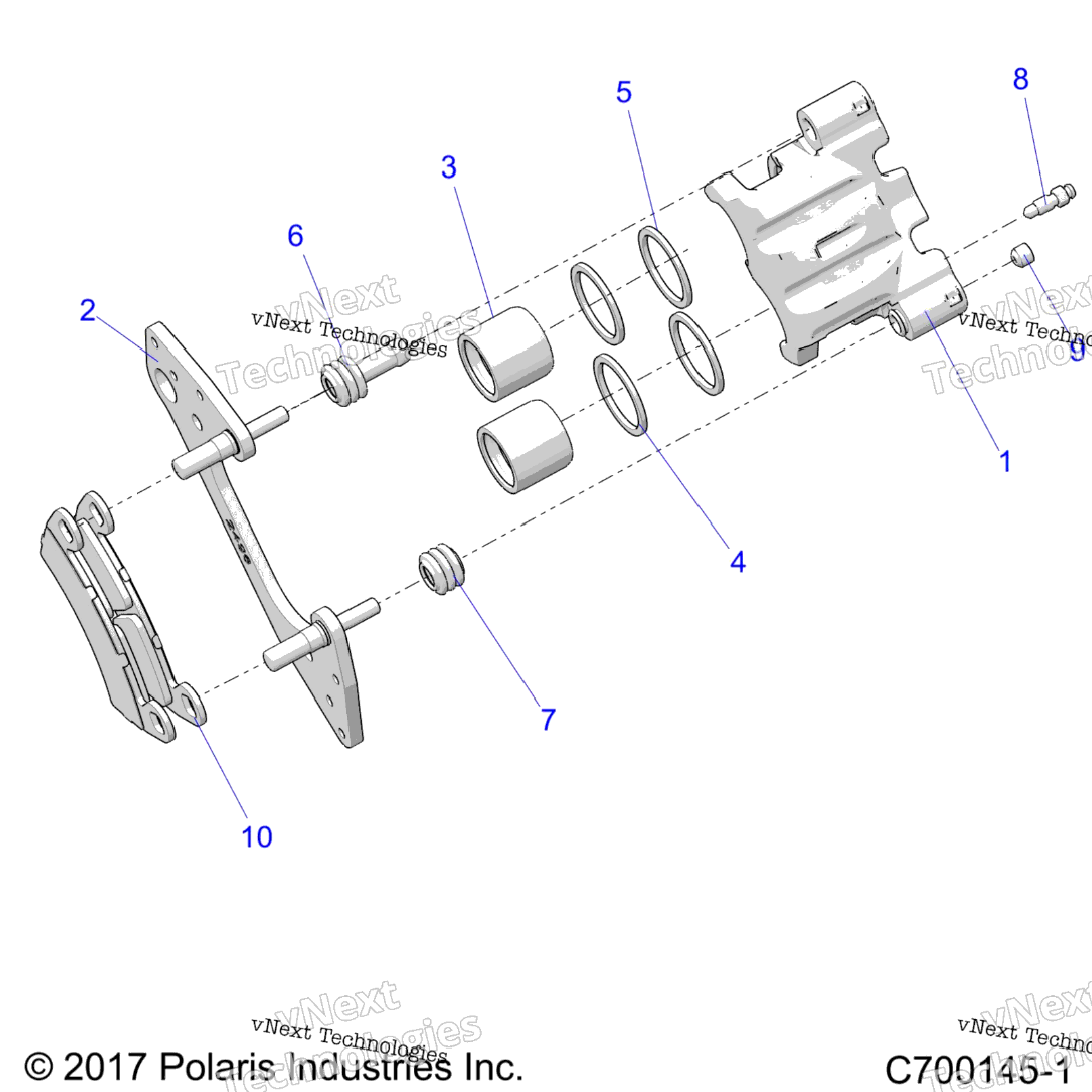 Brakes, Rear Caliper