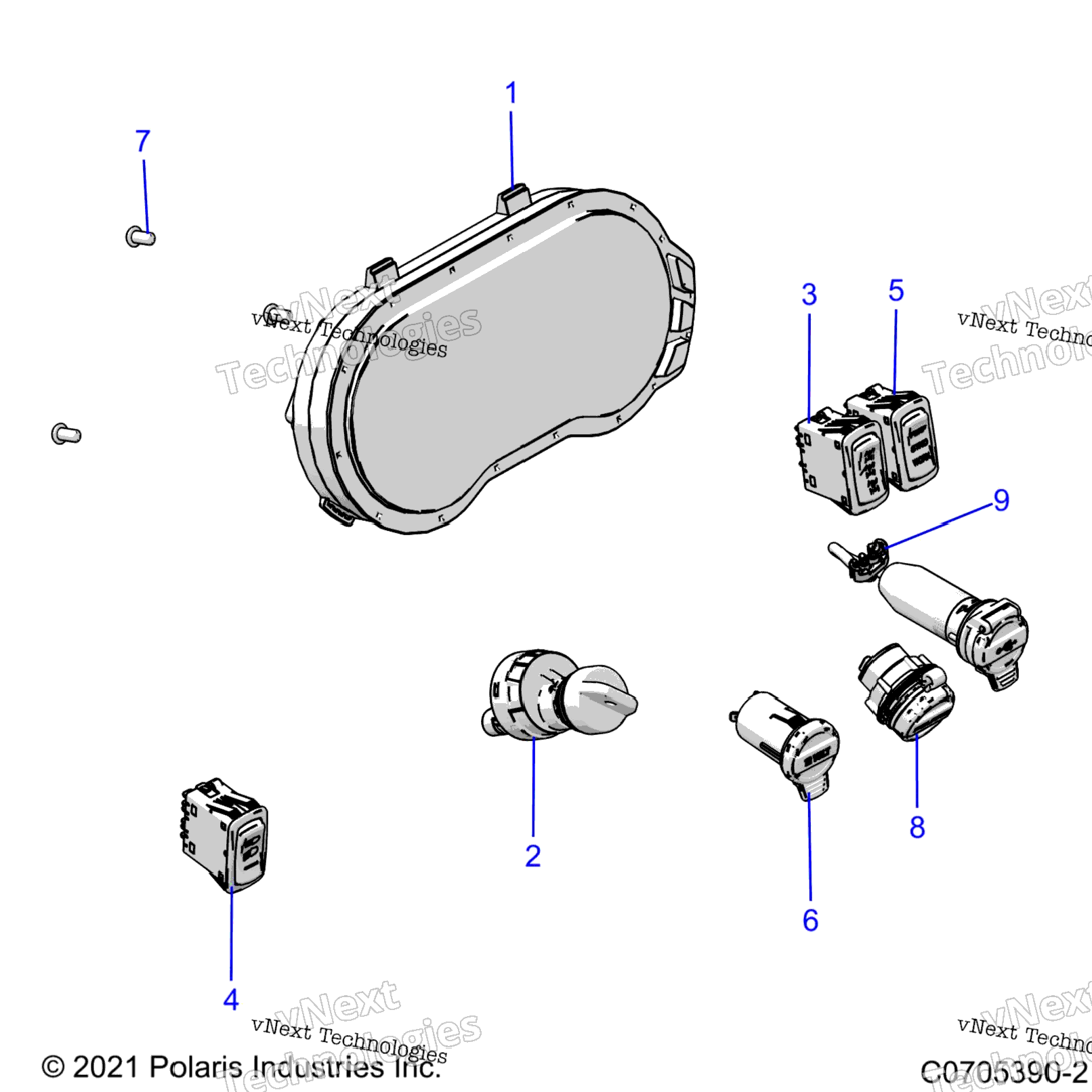 Electrical, Dash Instuments