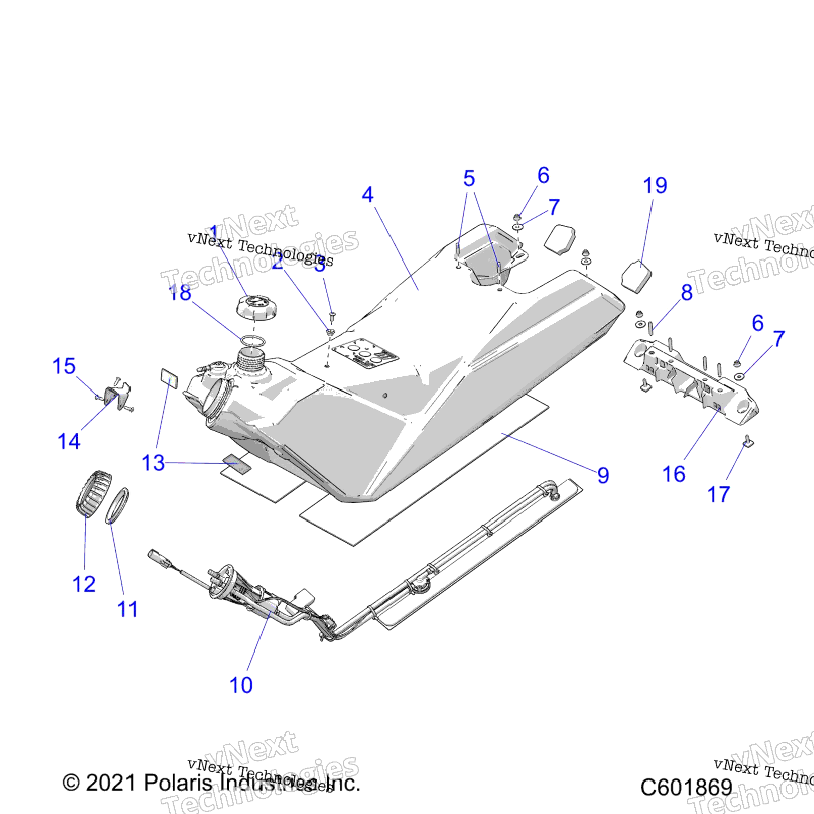 Fuel System, Fuel Tank Asm