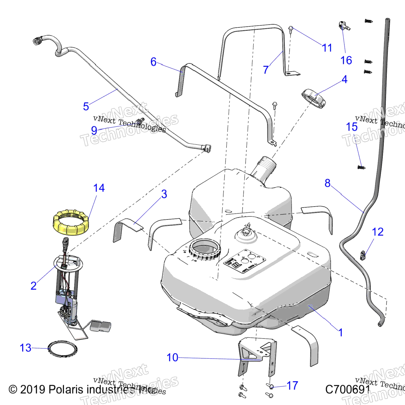 Fuel System, Fuel Tank Xa9