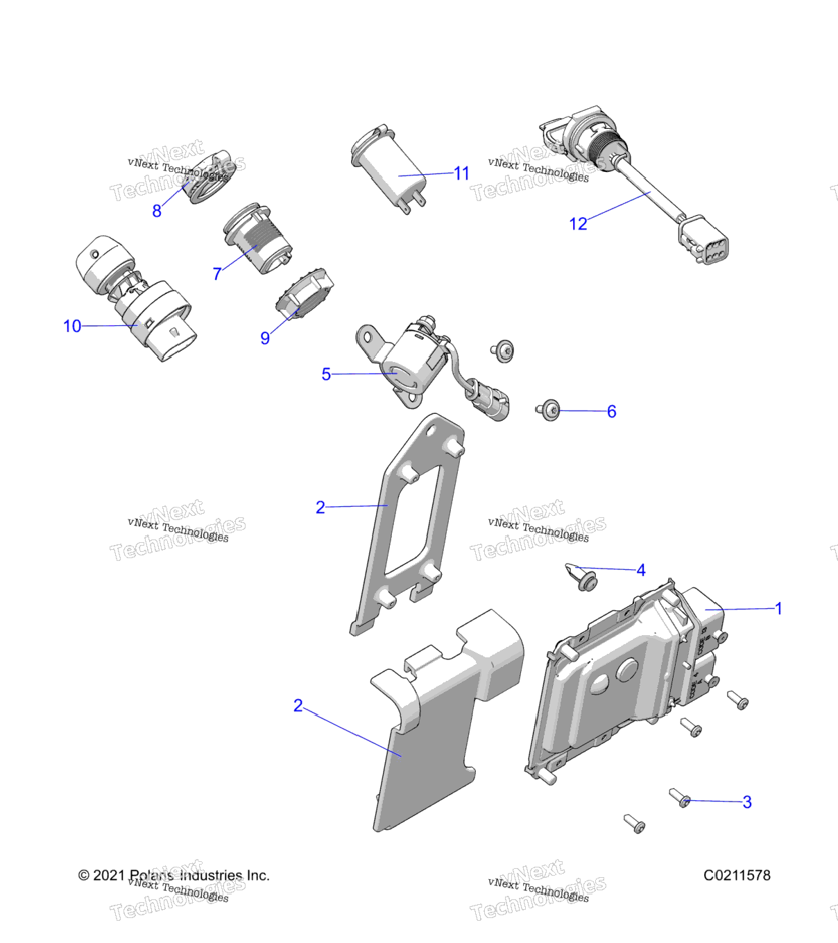 Electrical, Switches, Sensors & Ecm