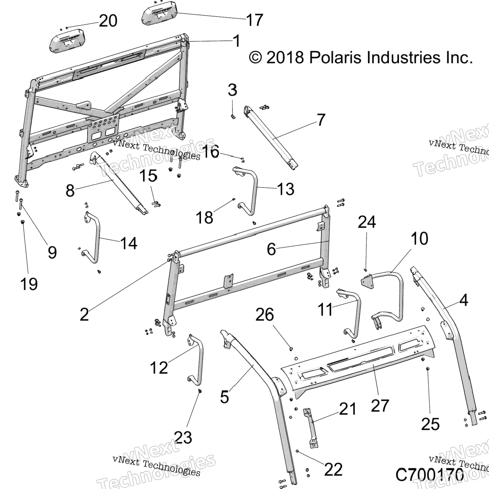 Chassis, Cab Frame