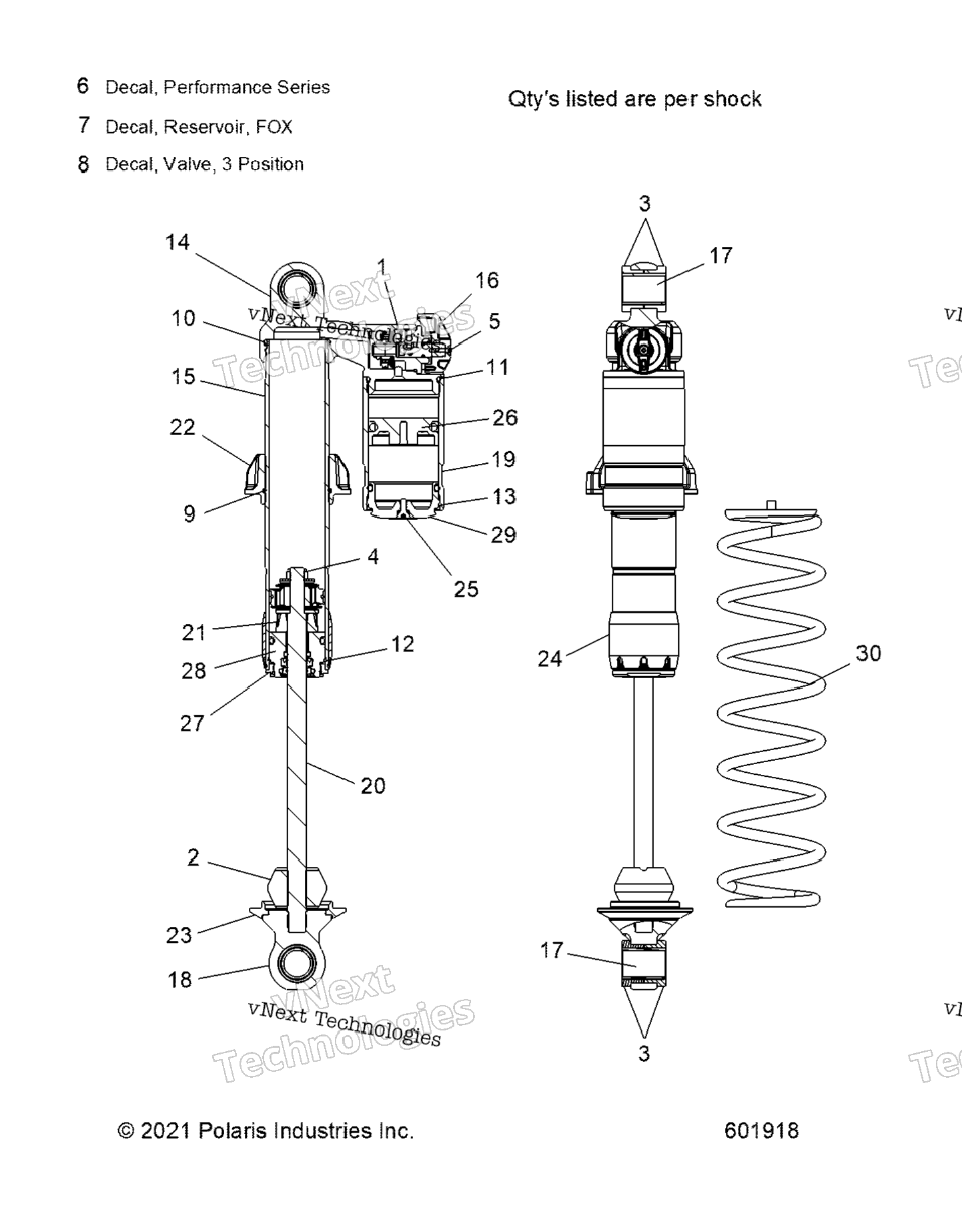 Suspension, Shock, Ifs (601918)