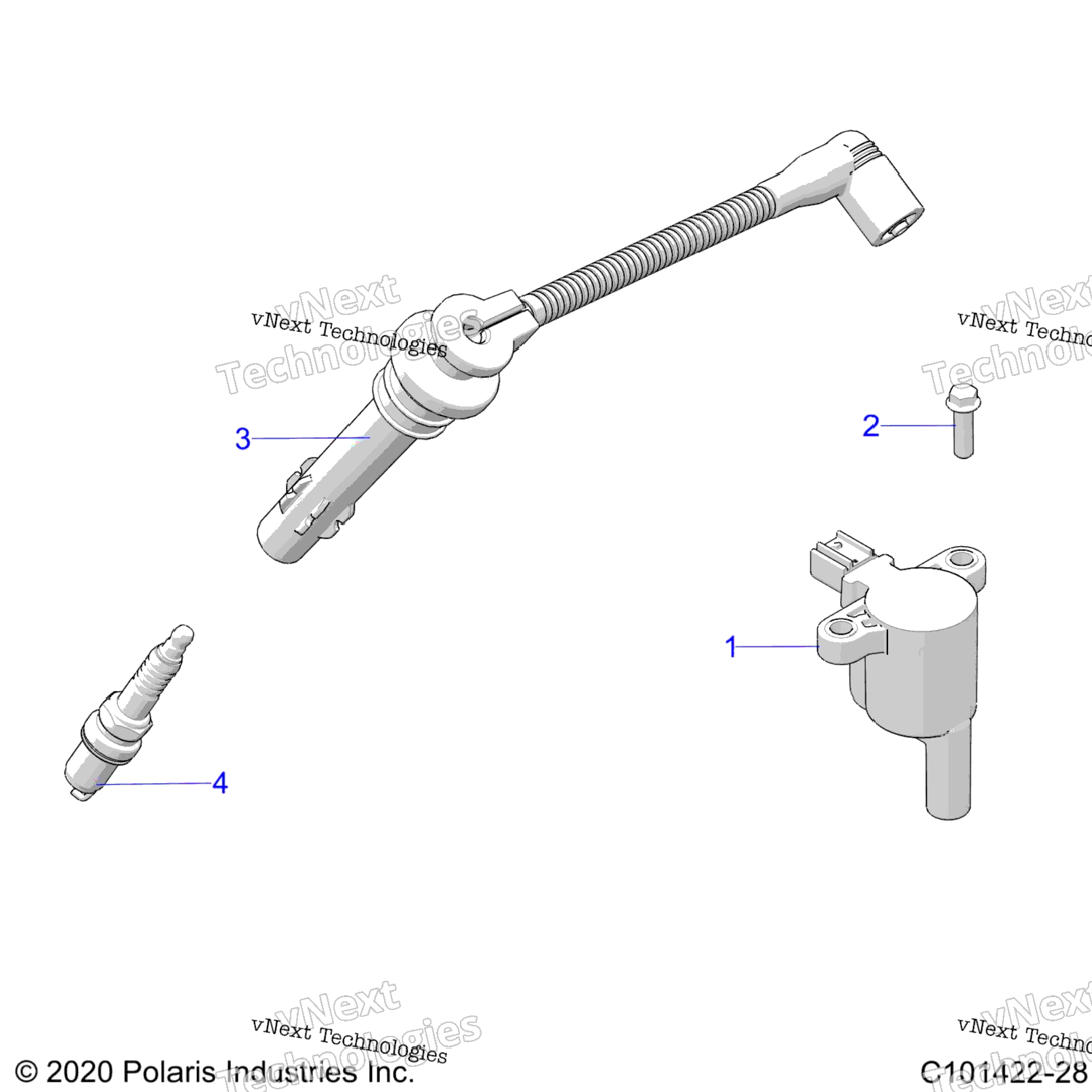 Electrical, Ignition Coil, Wire And Spark Plug