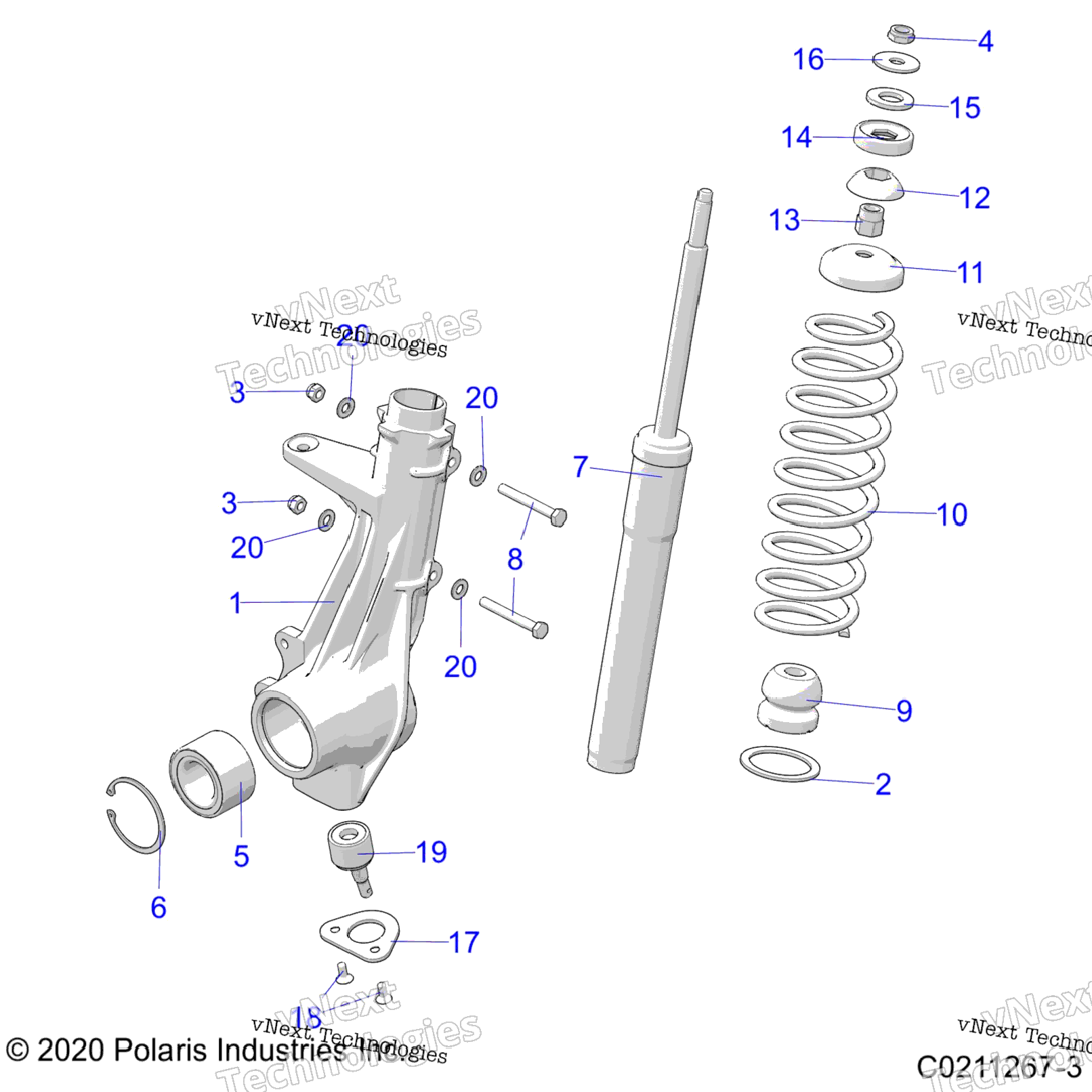 Suspension, Front Strut