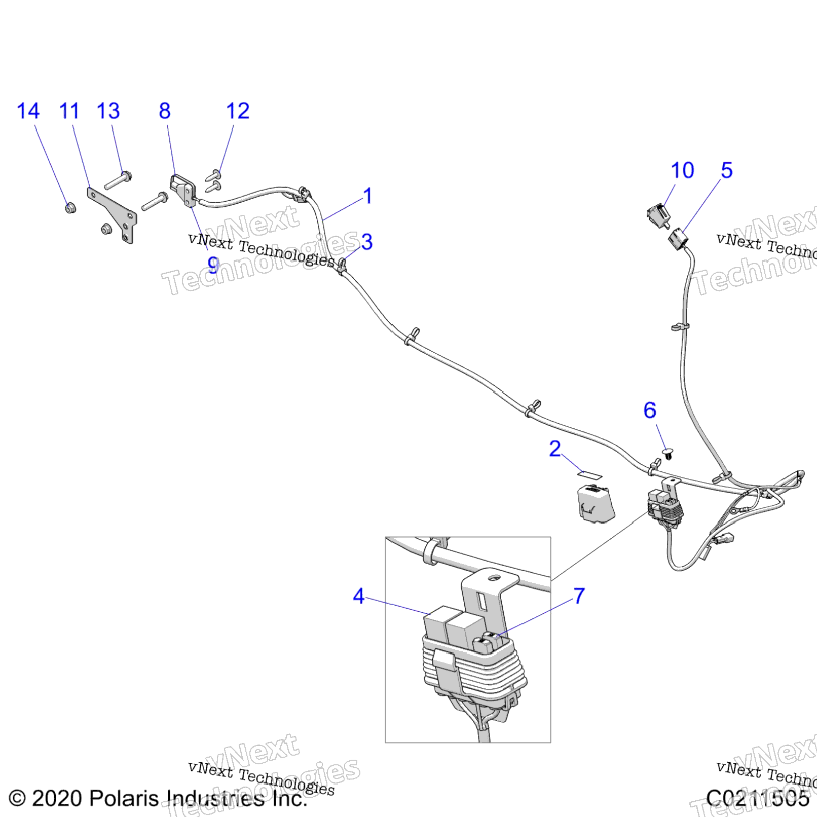 Electrical, Accessory Harness