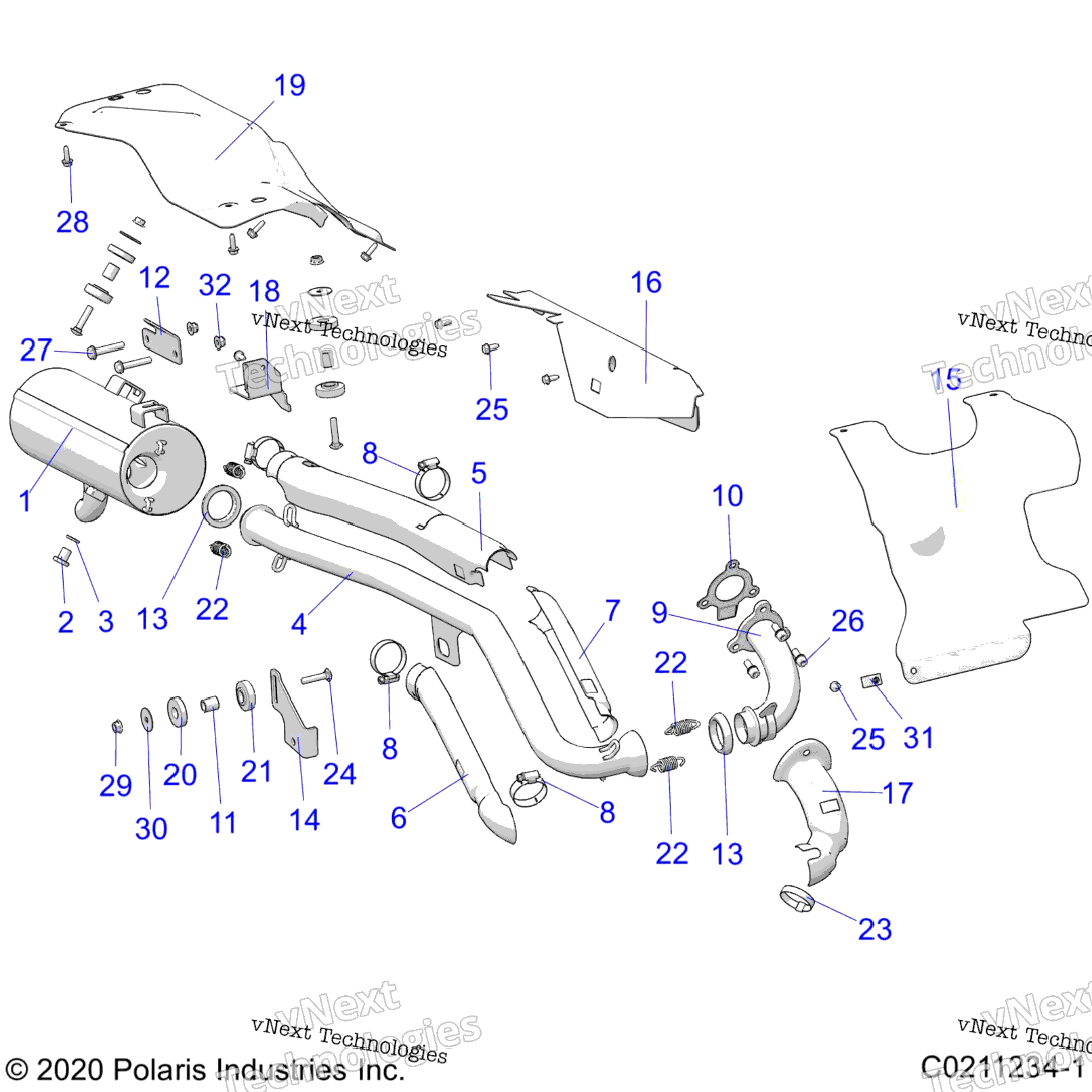 Engine, Exhaust A22sej57a1A3A5