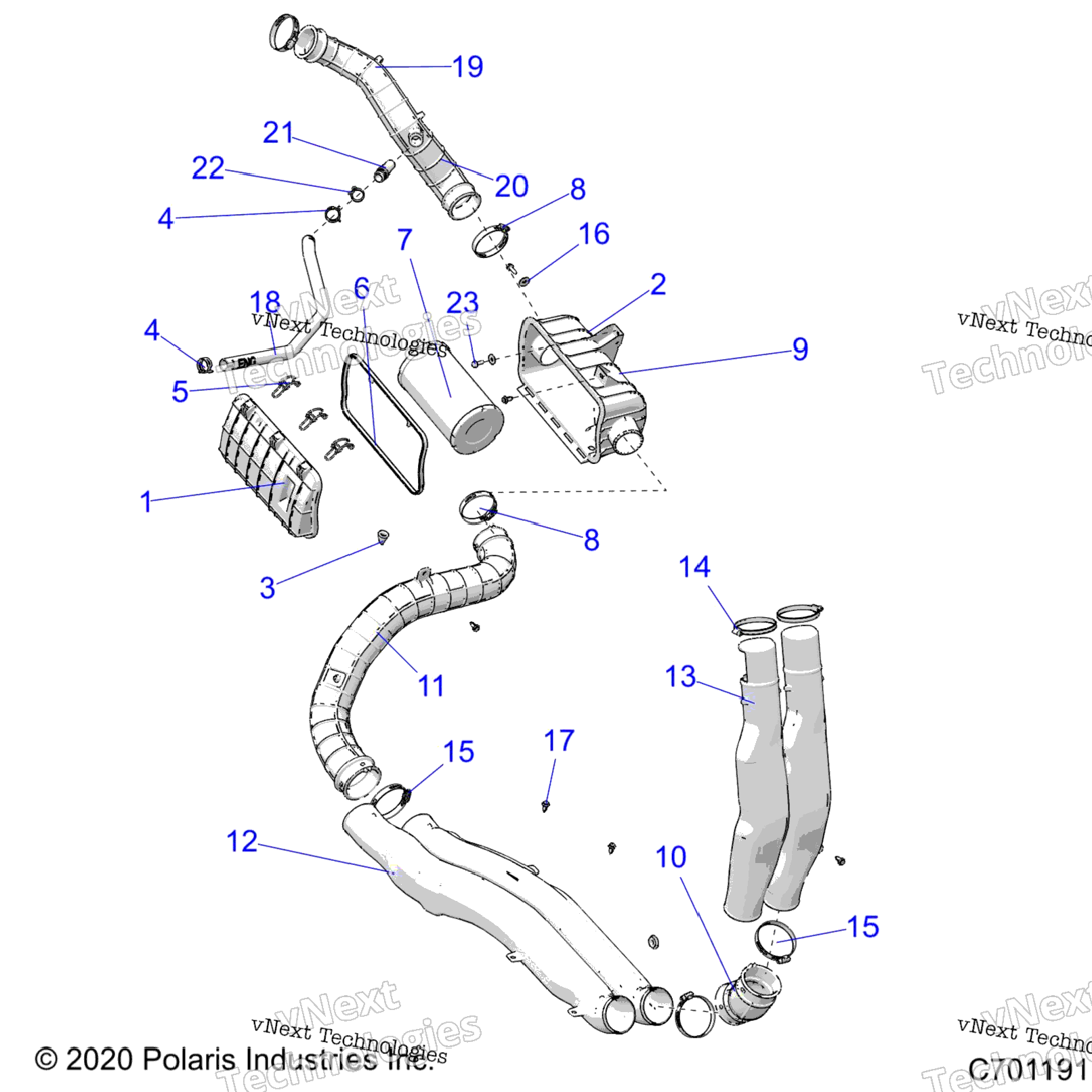 Engine, Air Intake System