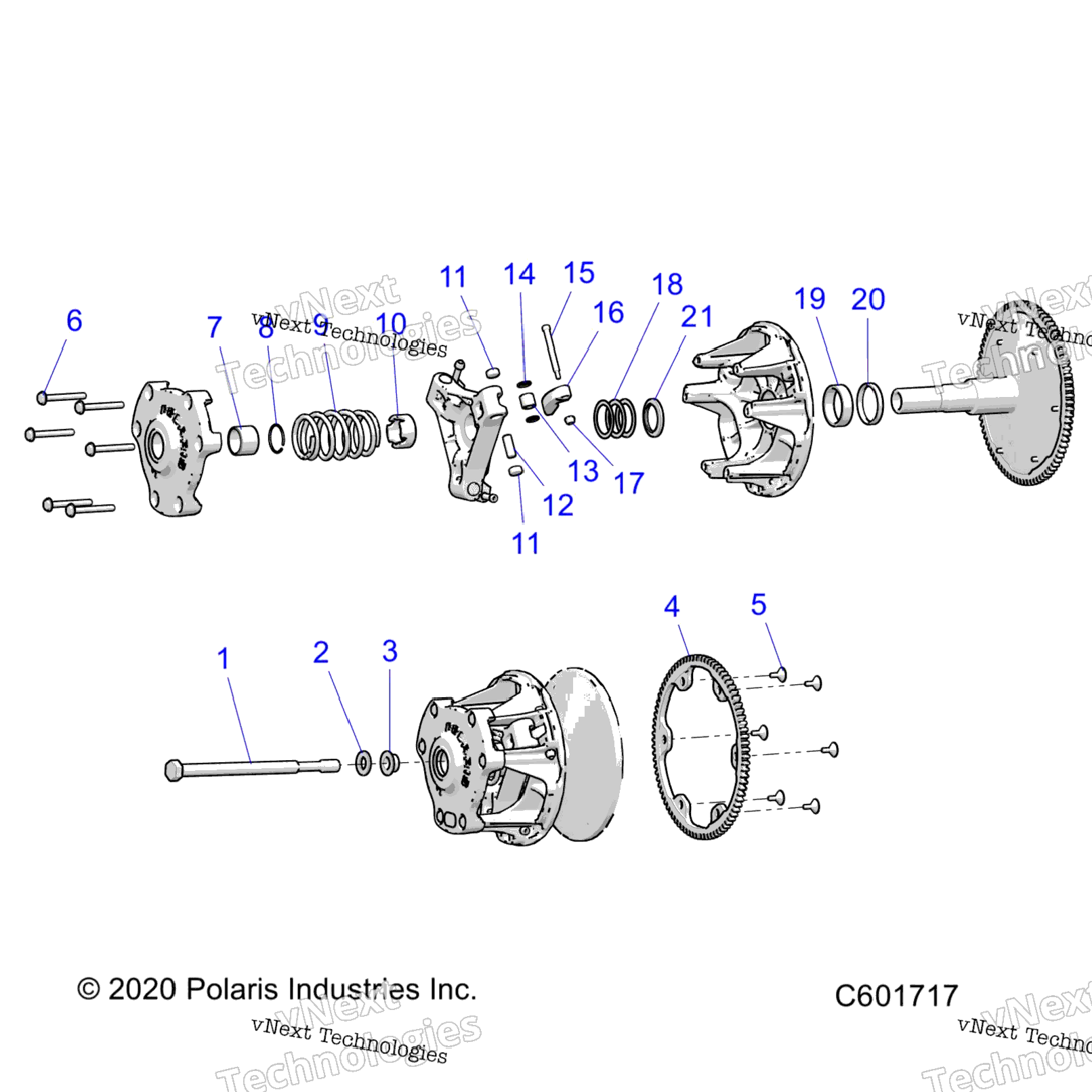 Drive Train, Clutch, Primary