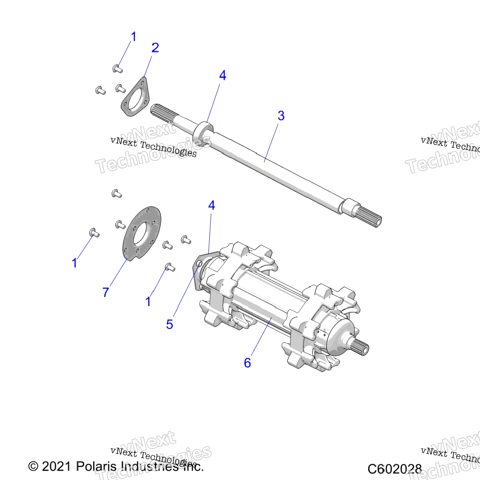 Drive Train, Jackshaft & Driveshaft