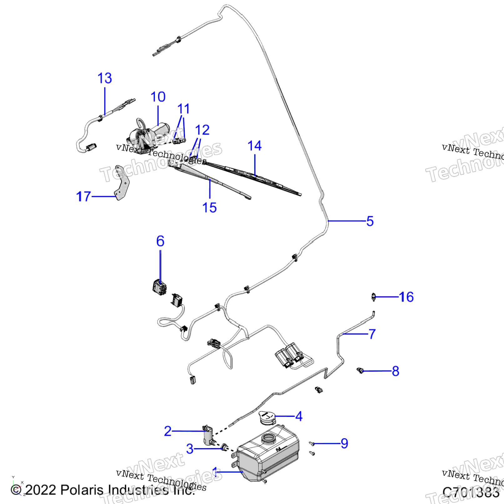 Body, Water Bottle Pump Asm And Wiper Kit