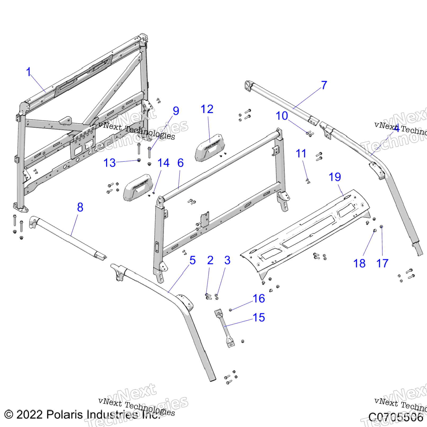 Chassis, Cab Frame