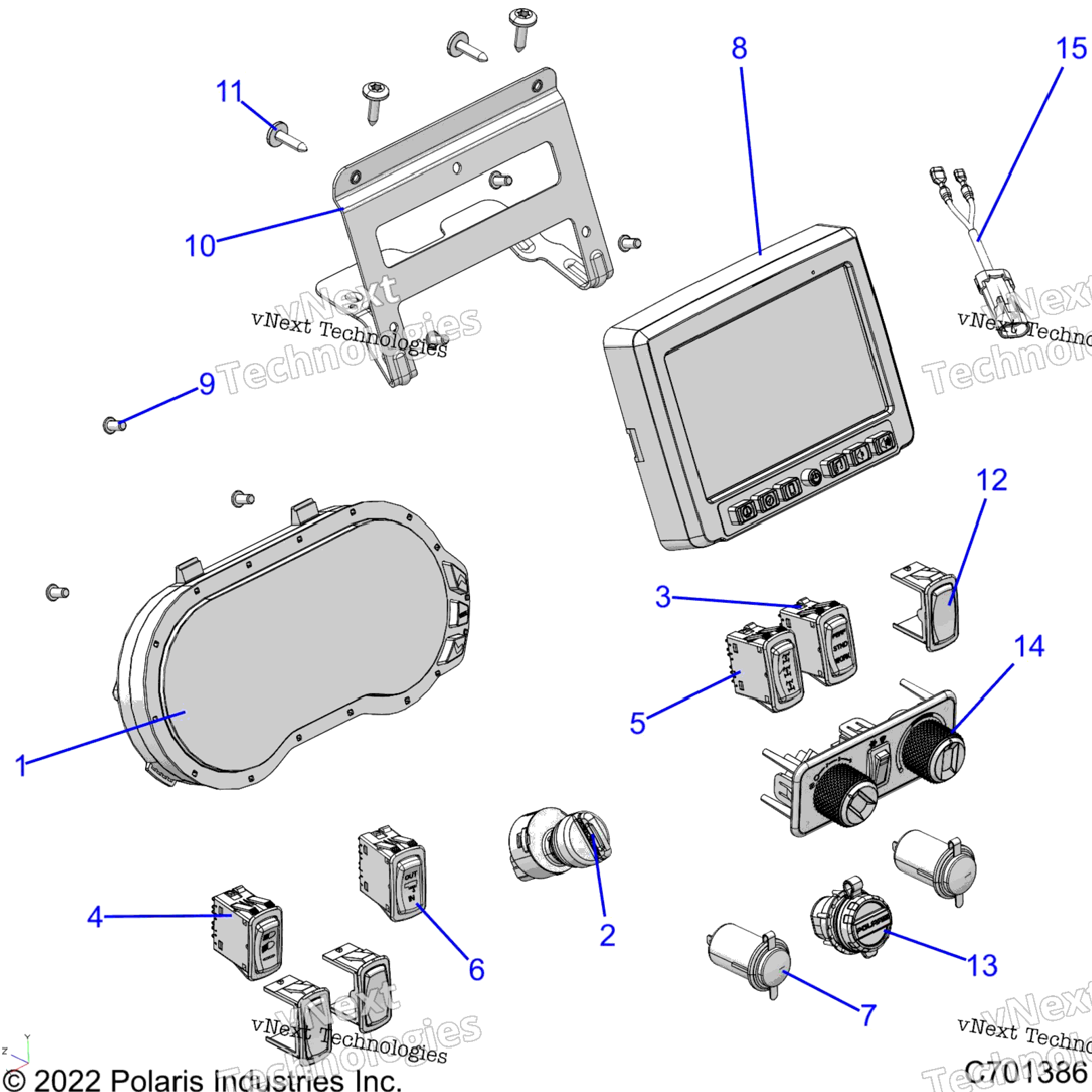 Electrical, Dash Instruments