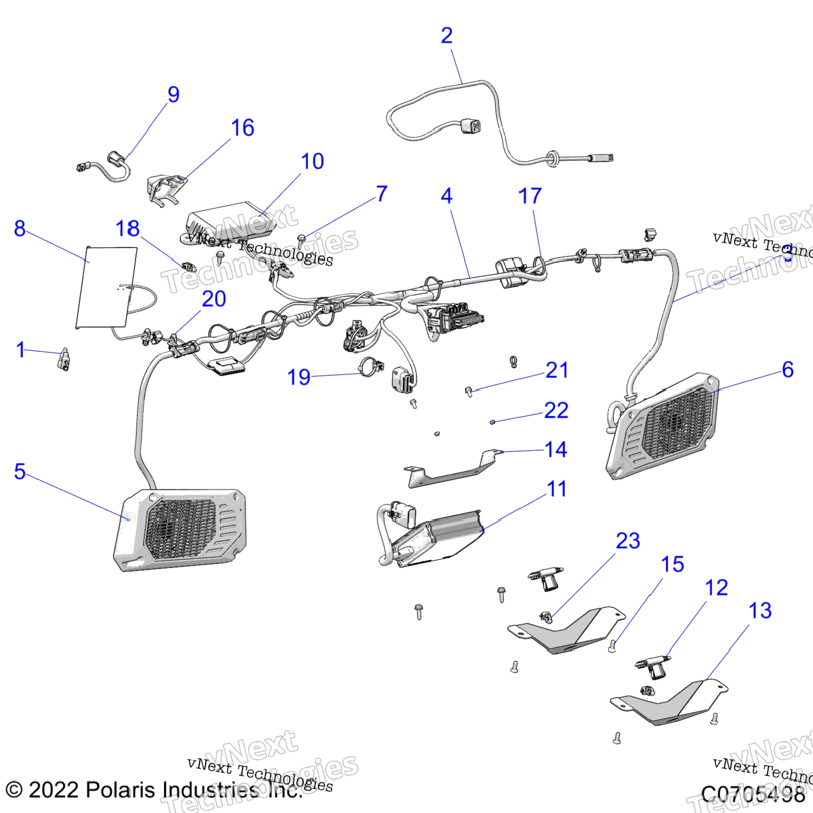 Electrical, Dash Instruments Ride Command R22rsv99agBg