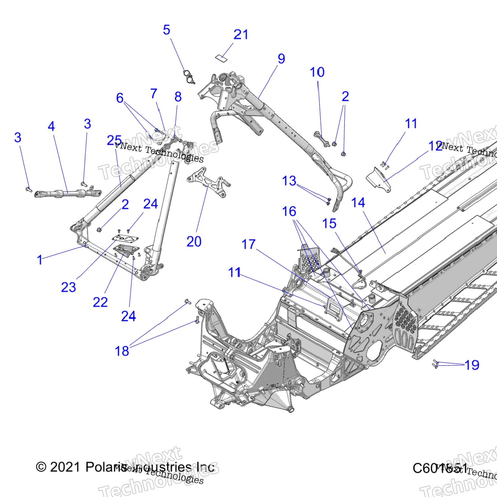 Chassis, Chassis Asm. & Over Structure All Options