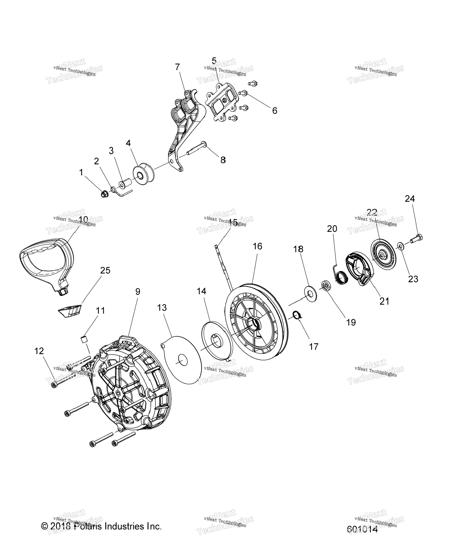 Engine, Recoil Starter All Options