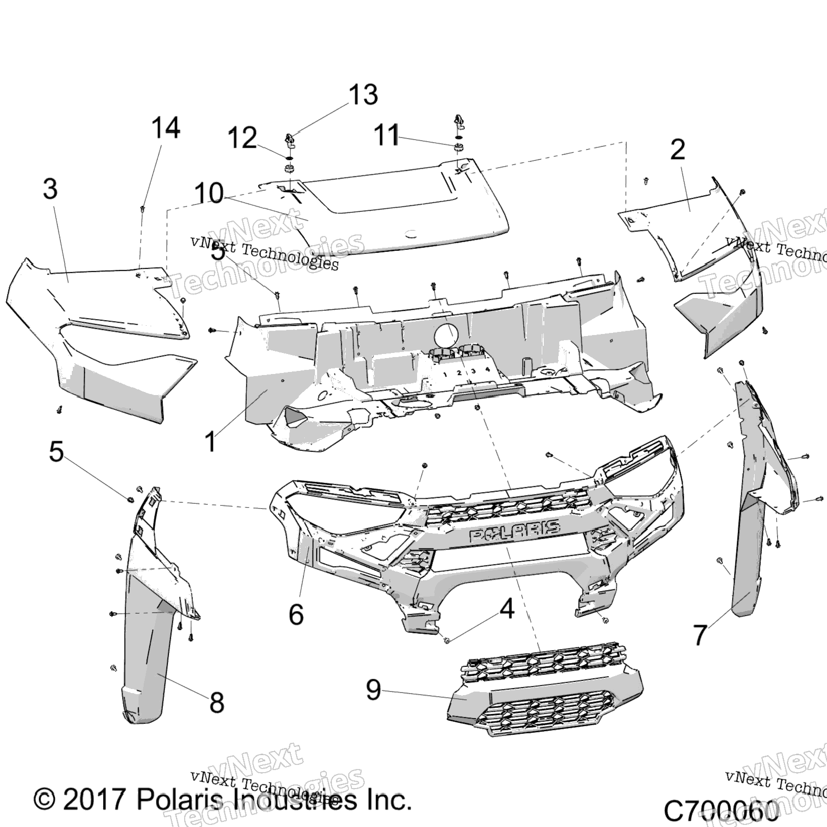 Body, Hood And Front Facia