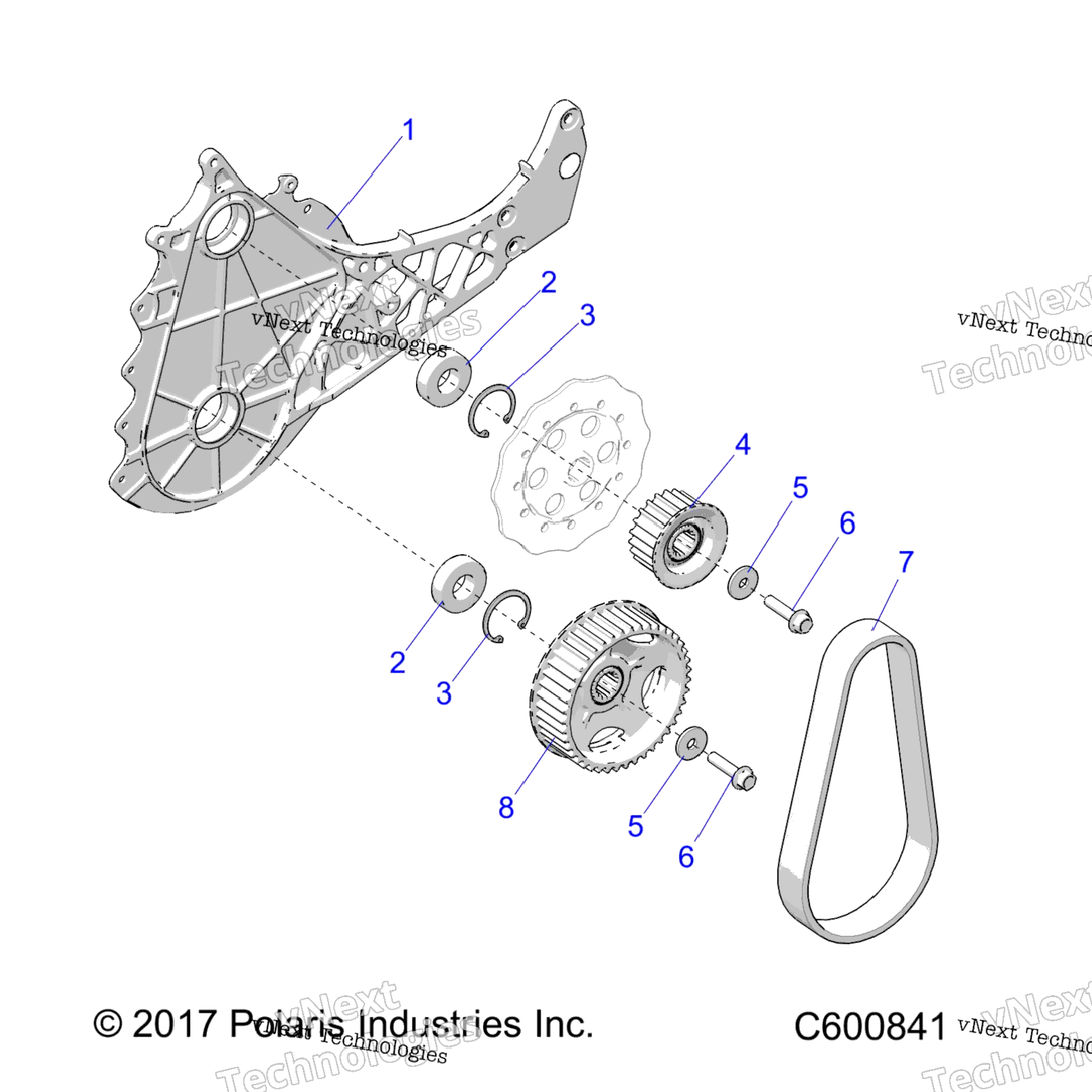 Drive Train, Quickdrive Belt System All Options