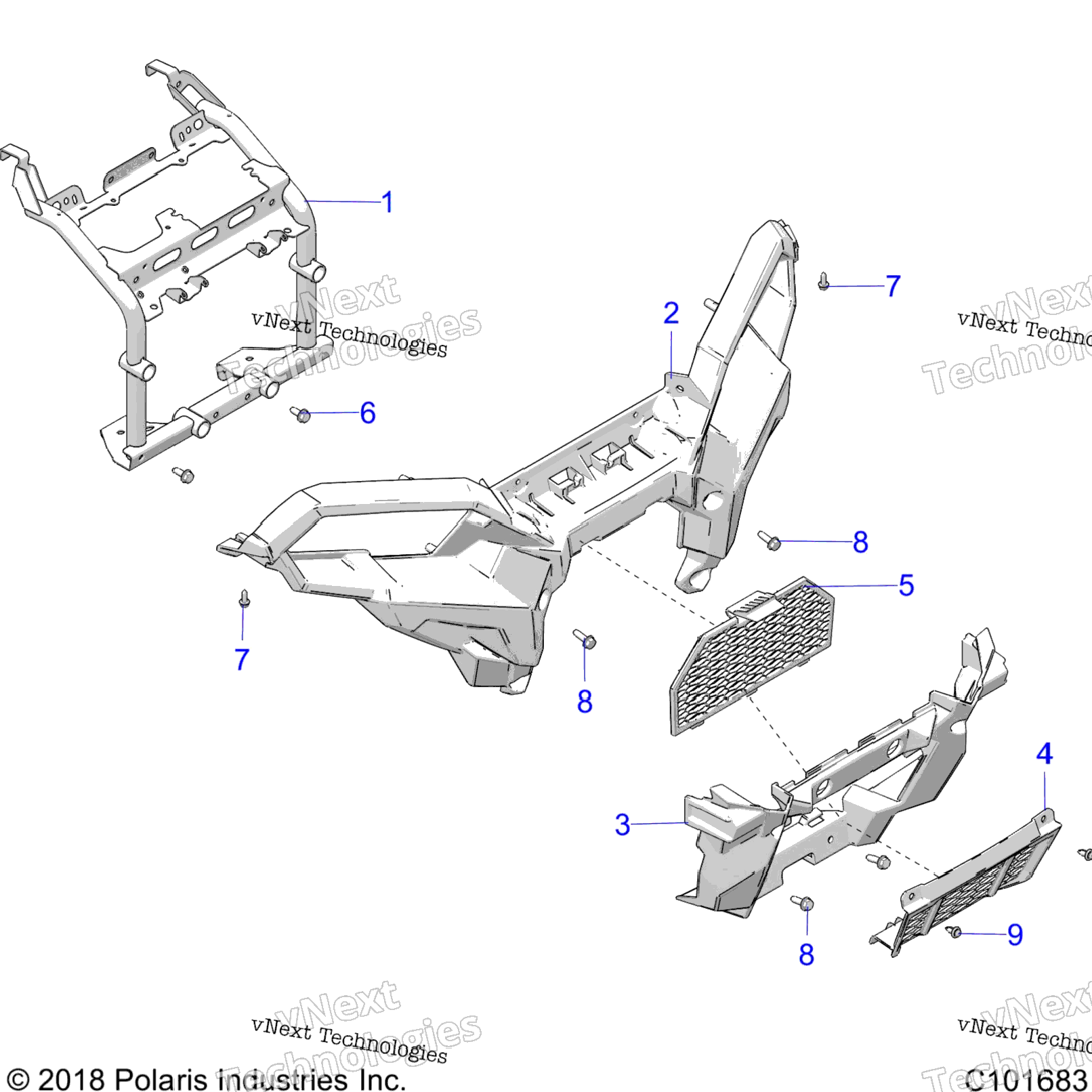 Body, Front Bumper & Mounting