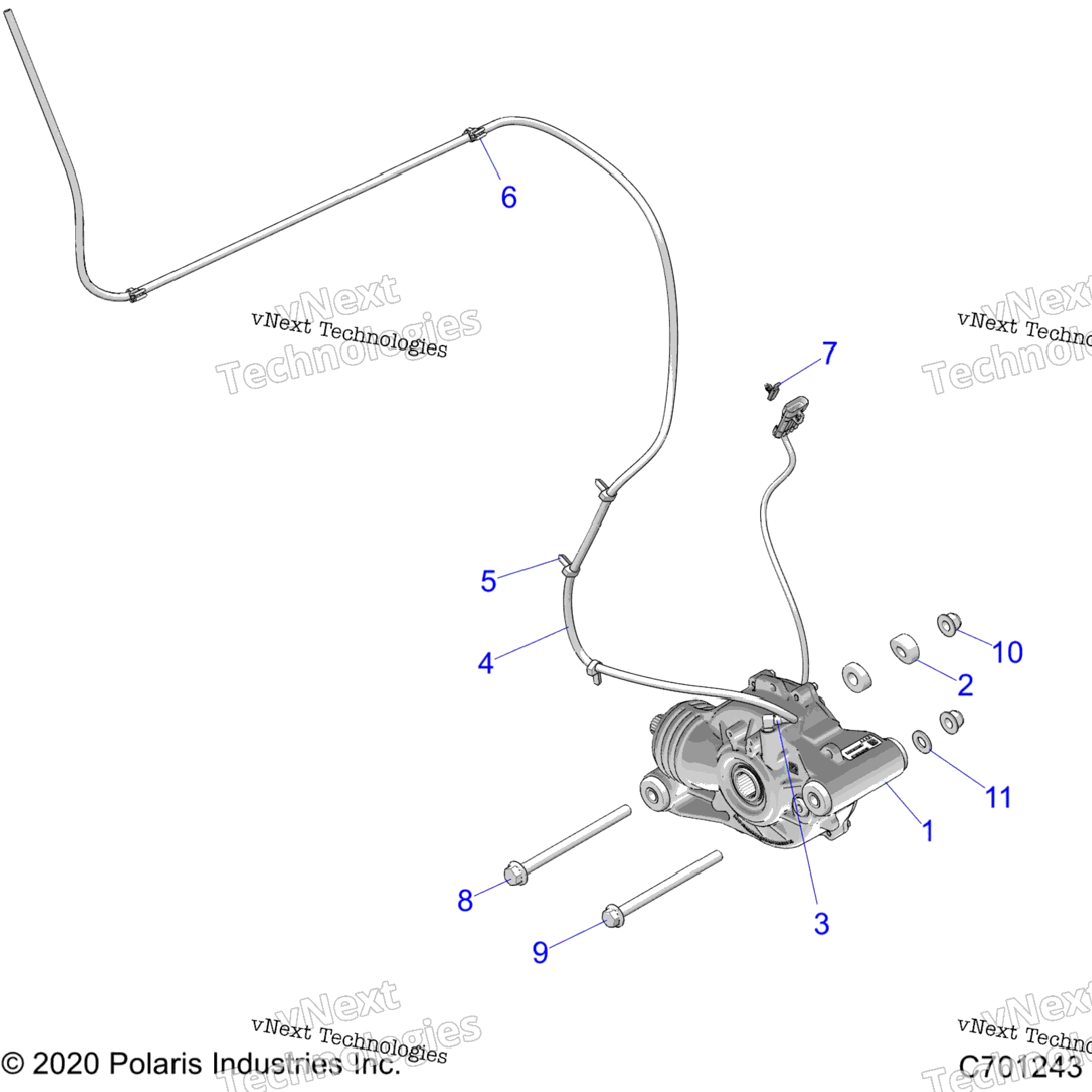 Drive Train, Front Gearcase Mounting