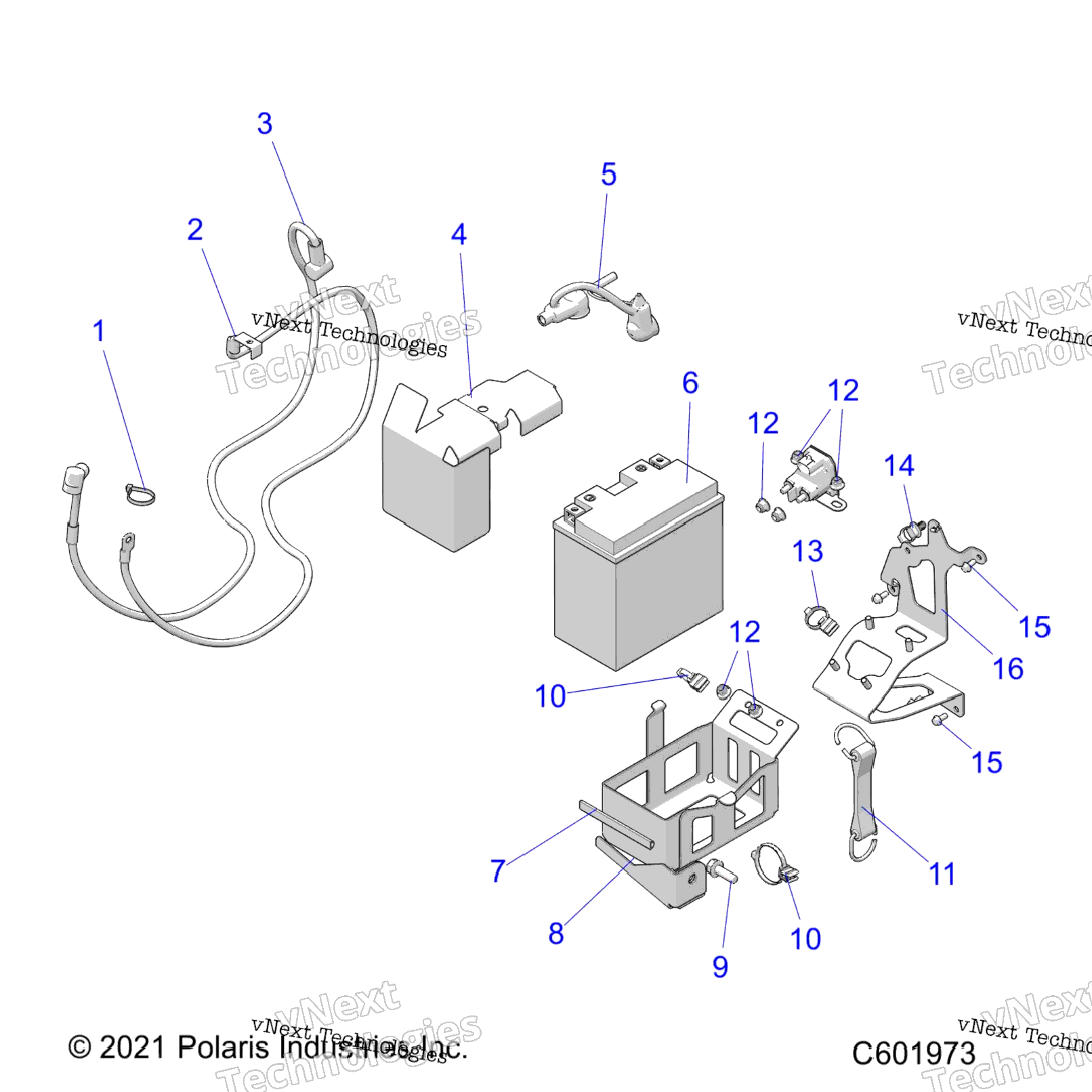 Electrical, E.S. BatteryBox & Cables E.S. Option