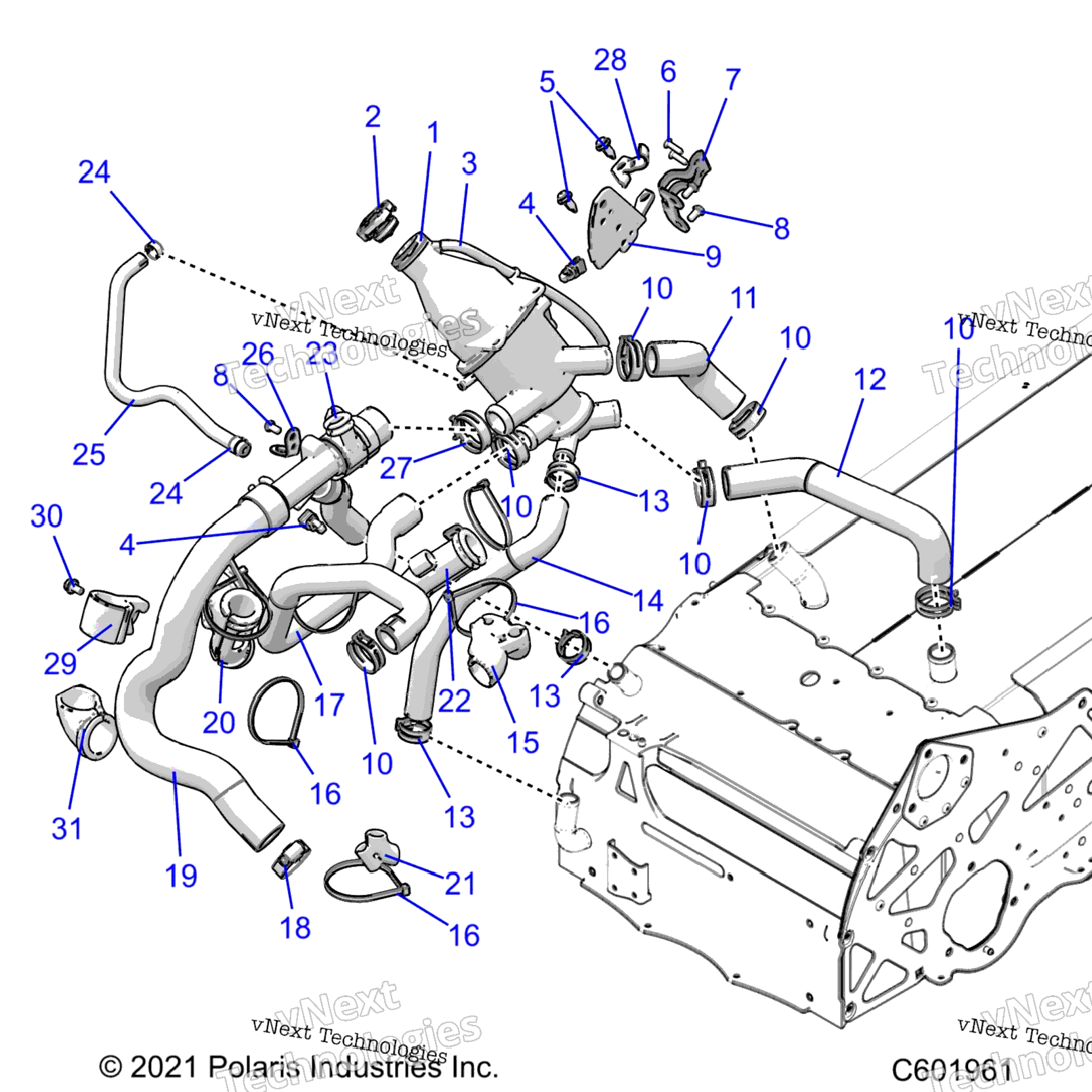 Engine, Cooling System All Options