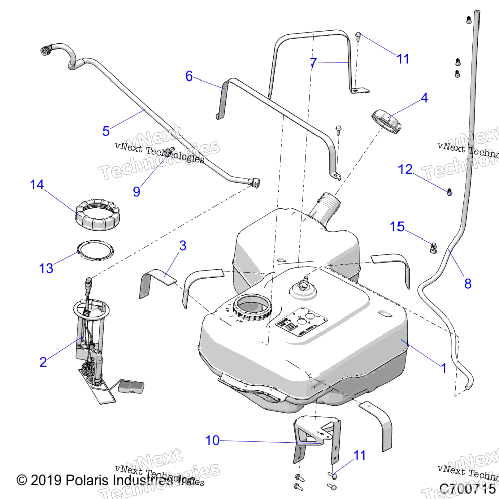 Fuel System, Fuel Tank R22rsb99az