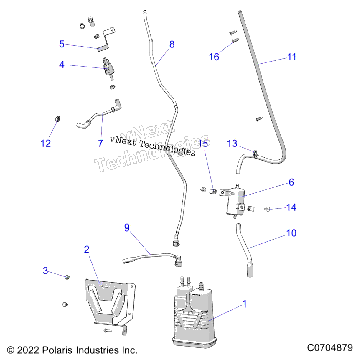 Fuel System, Fuel Tank, Evap R22rsb99bz