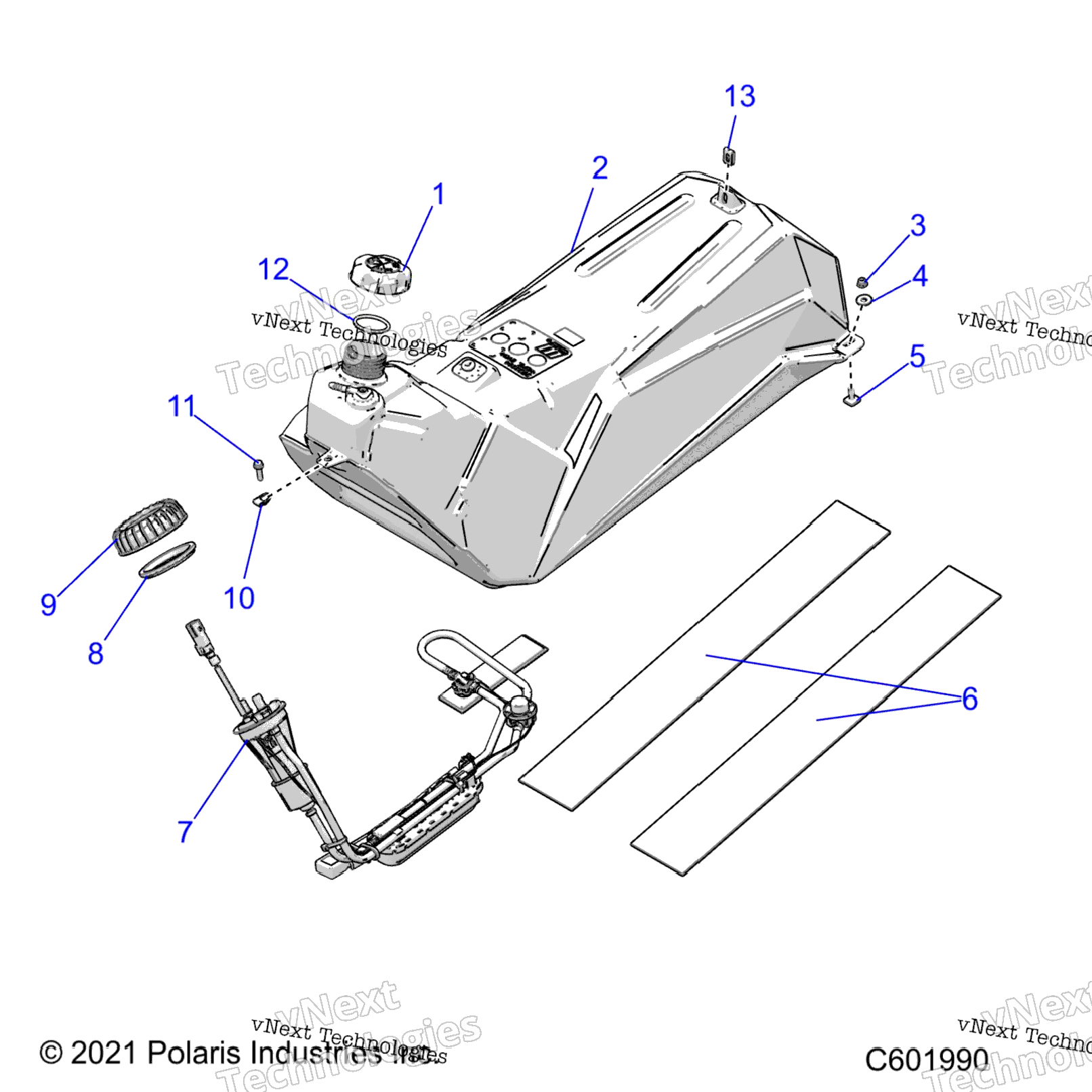 Fuel System, Fuel Tank And Pump