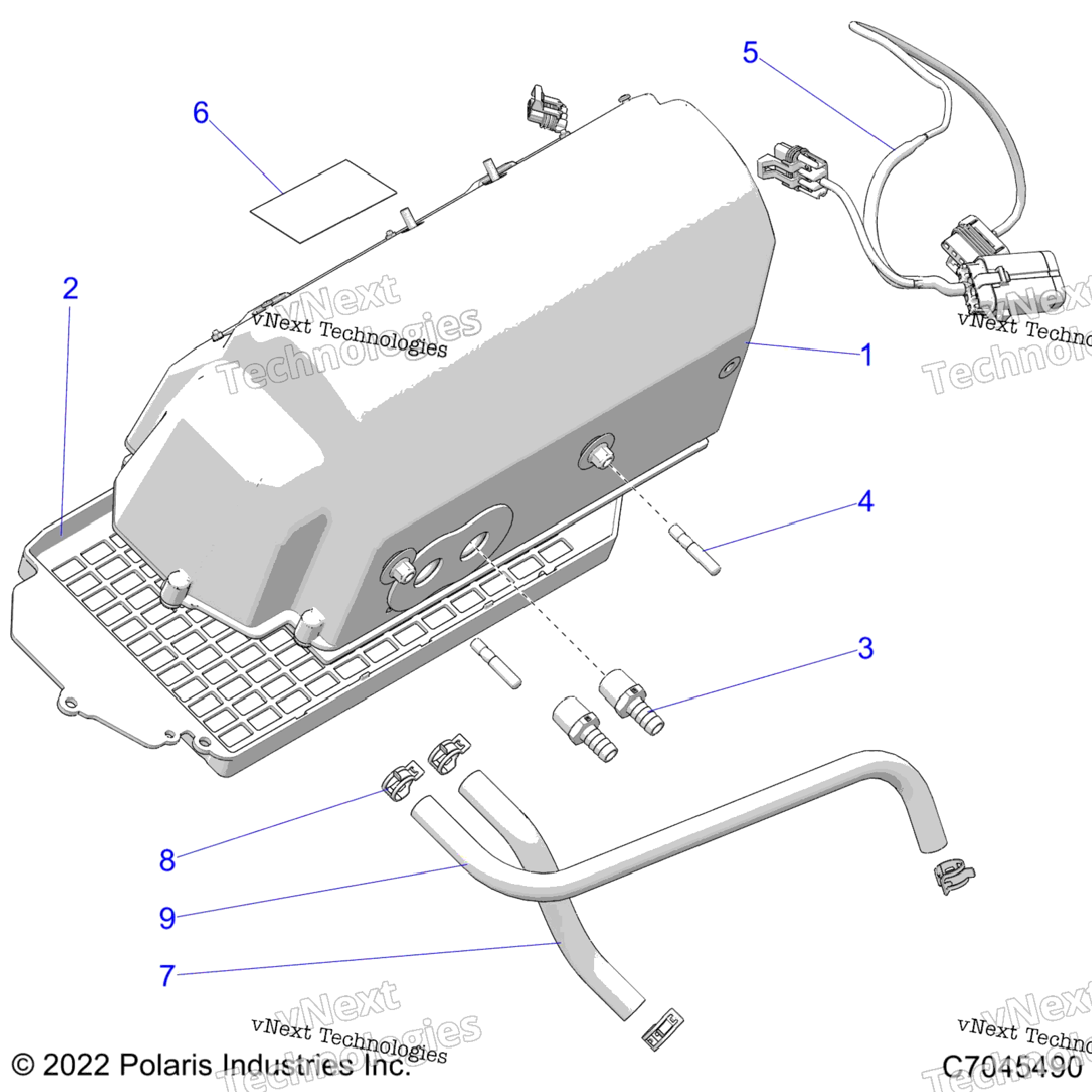 Body, Heater Assembly R22rrsd4cm