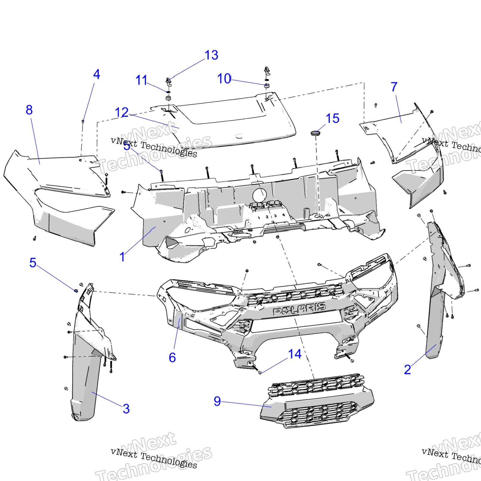 Body, Hood And Front Facia