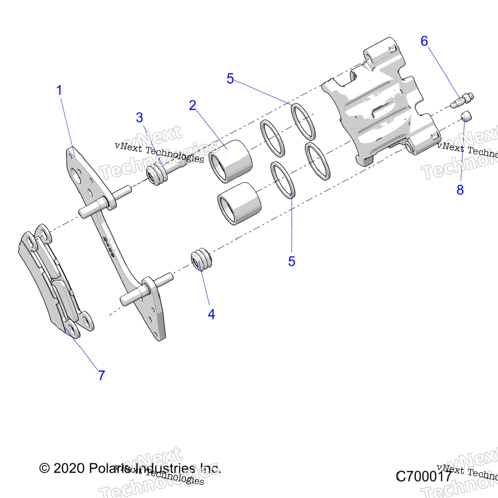 Brakes, Front Caliper