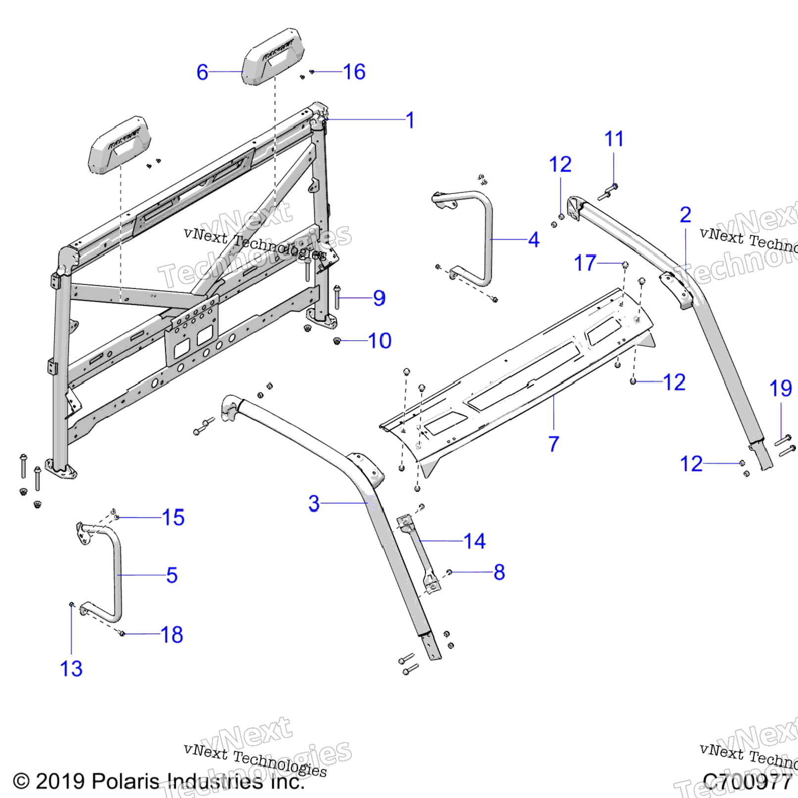 Chassis, Cab Frame