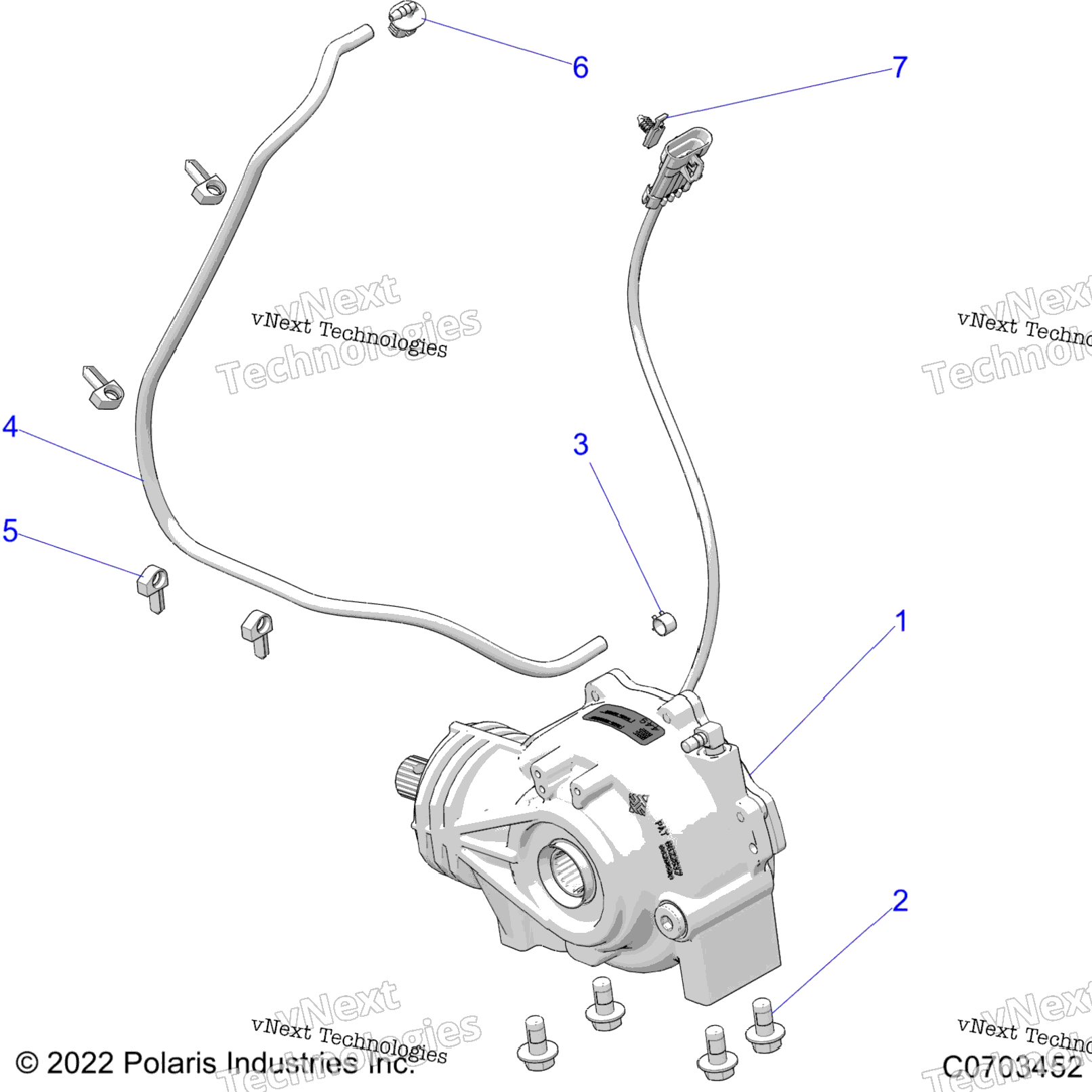 Drive Train, Front Gearcase Mounting