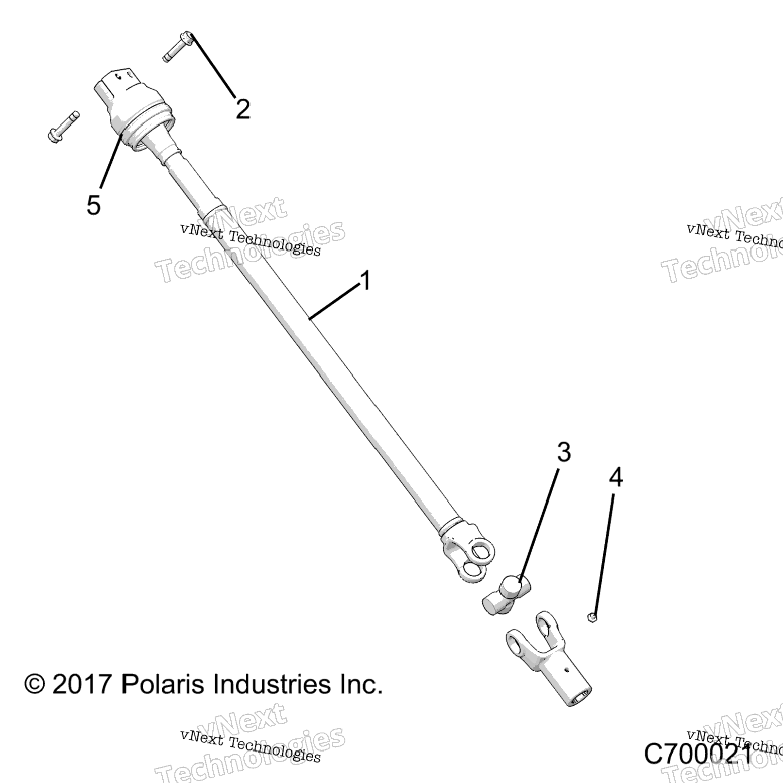 Drive Train, Rear Prop Shaft