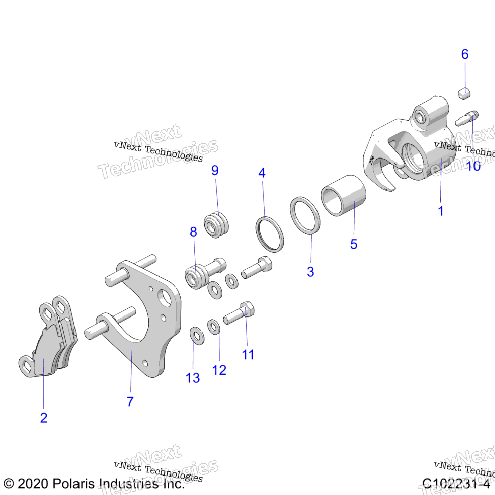 Brakes, Front Caliper