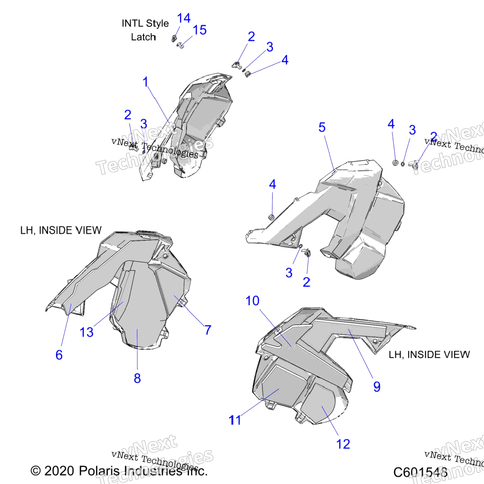 Body, Side Panels All Options