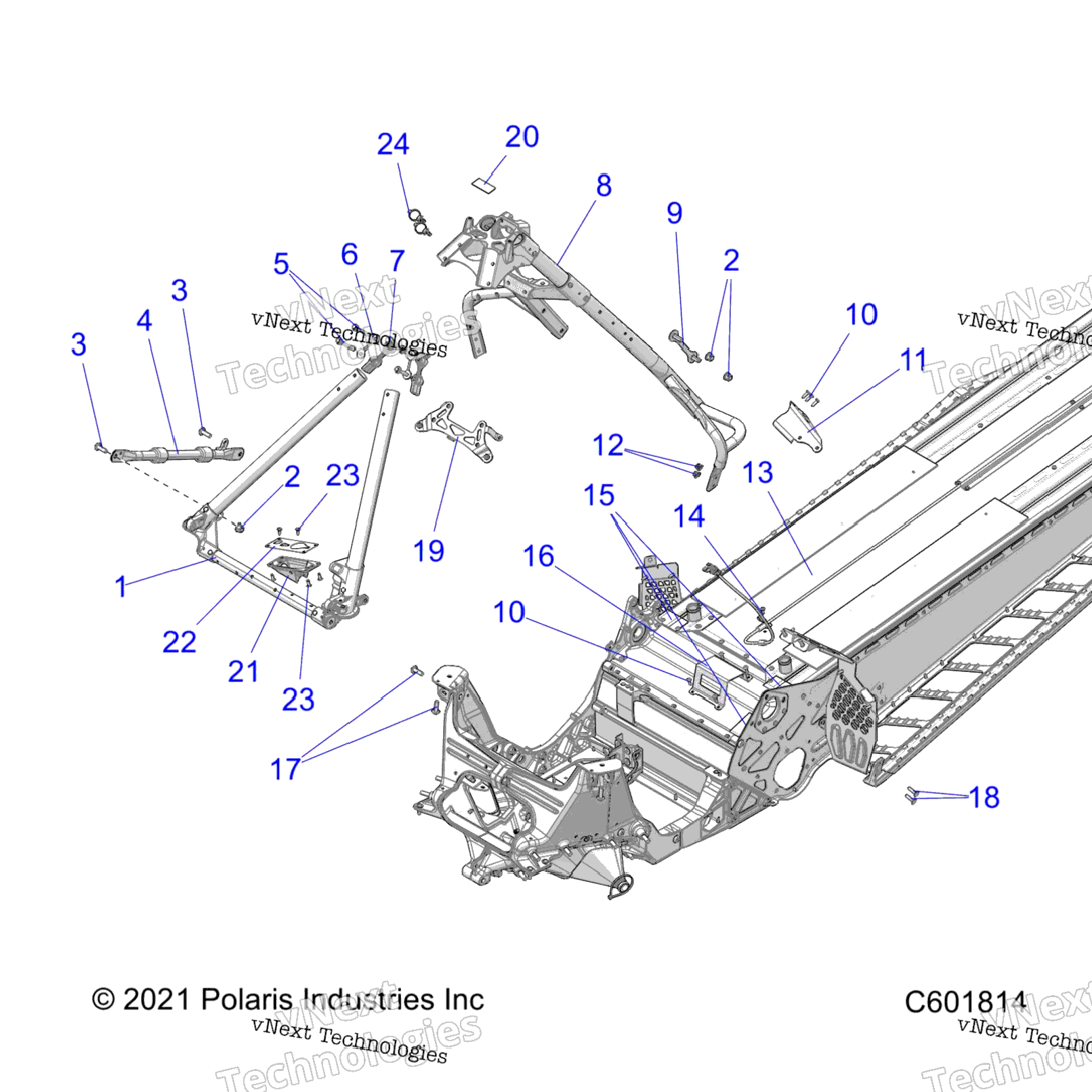 Chassis, Chassis Asm. & Over Structure All Options