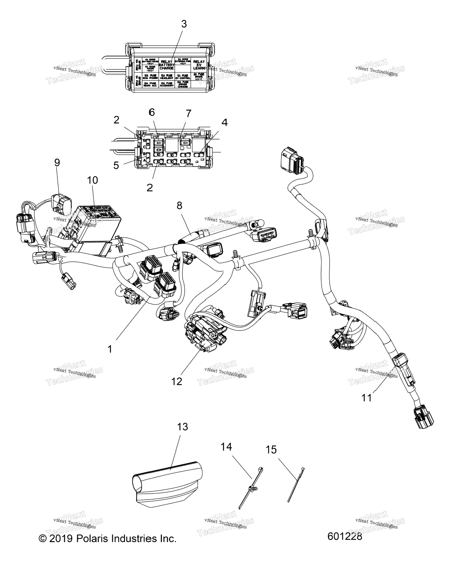 Electrical, Main Wire Harness All Options