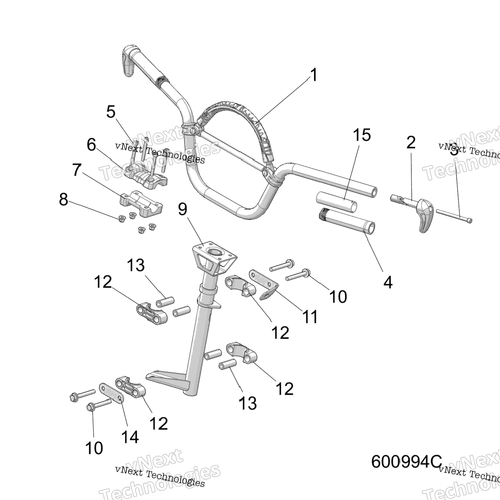 Steering, Handlebar Mounting All Options