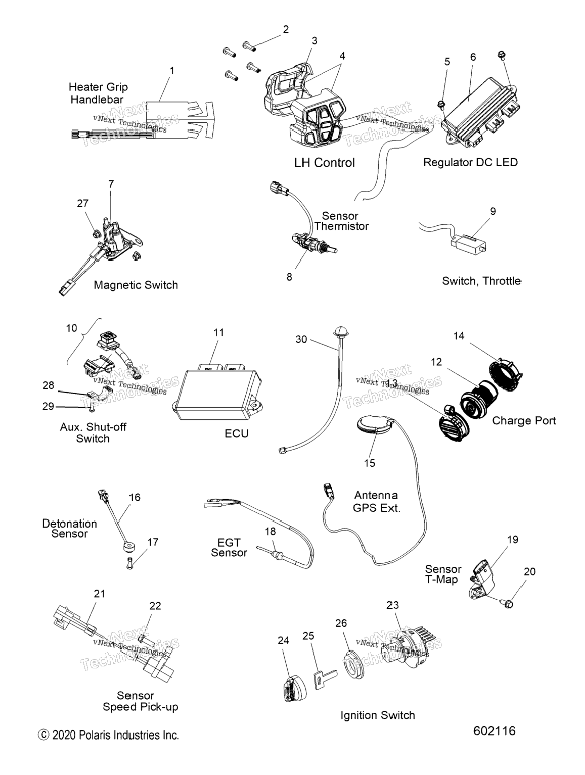 Electrical, Switches, Sensors & Components