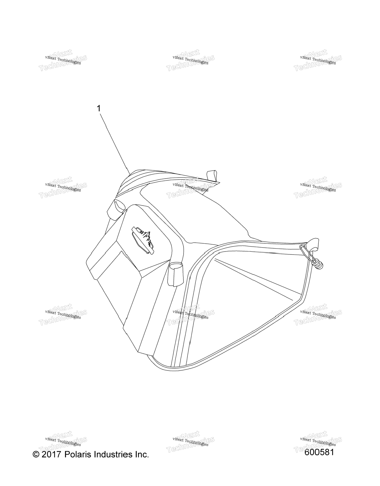 Body, Storage Bag Option (600581)