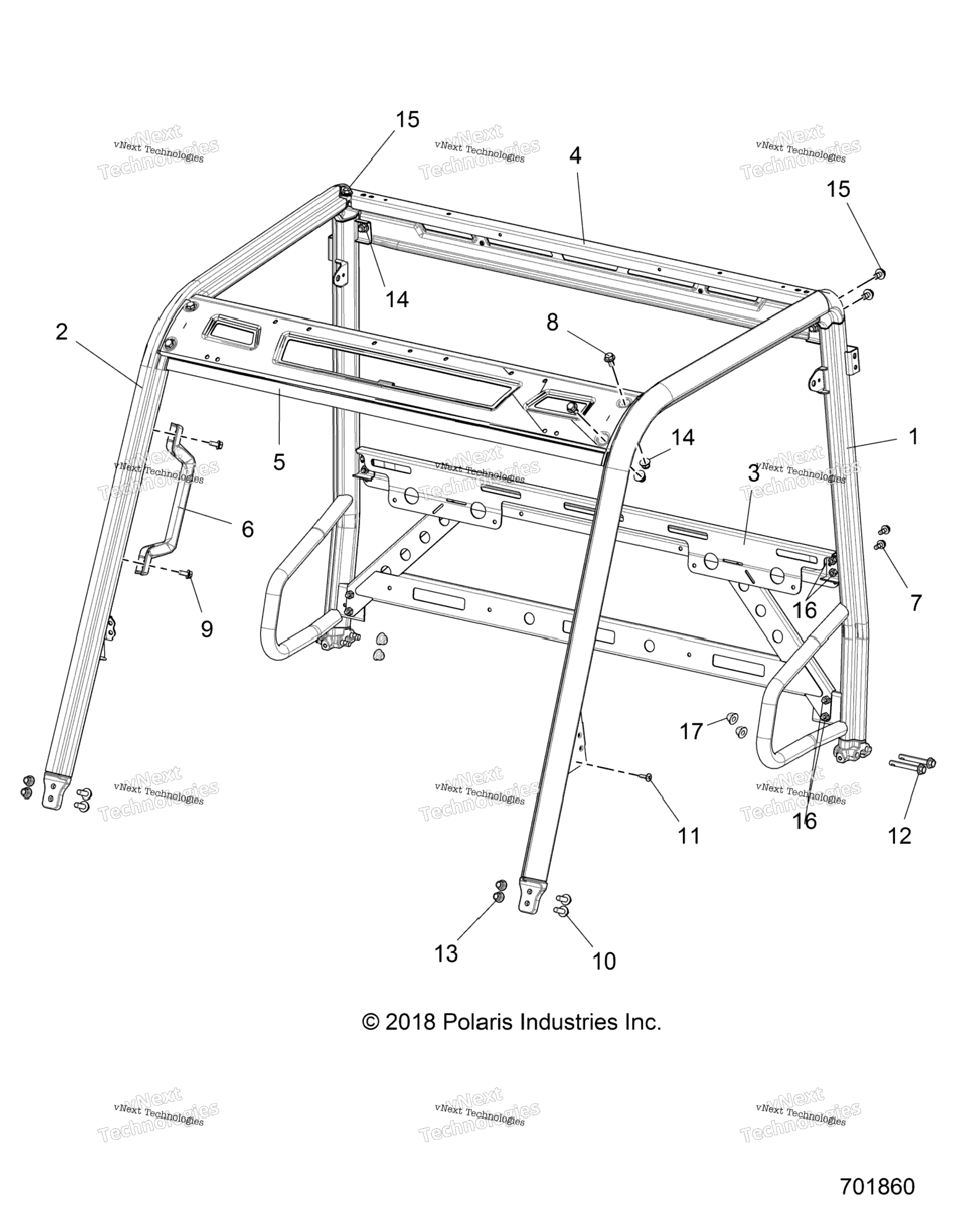 Chassis, Cab Frame