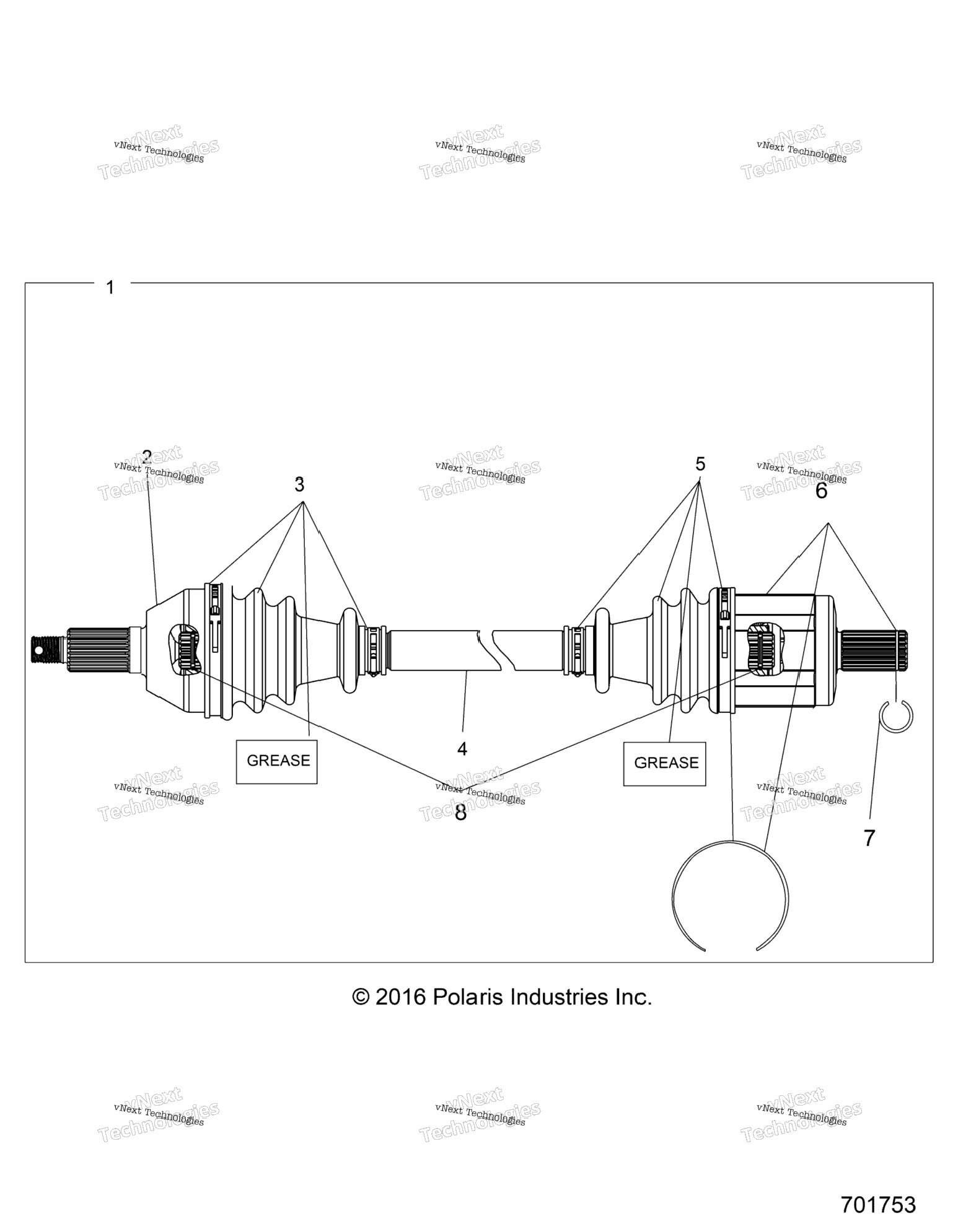 Drive Train, Front Drive Shaft