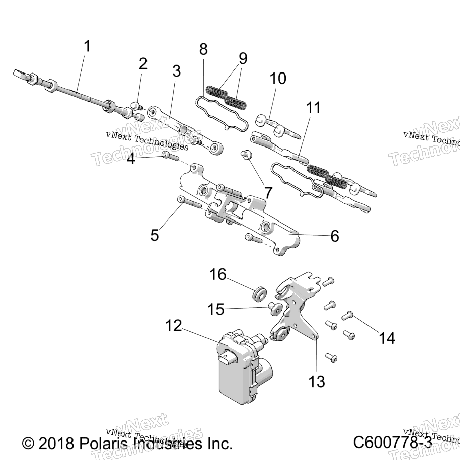 Engine, Exhaust Valve Asm. All Options