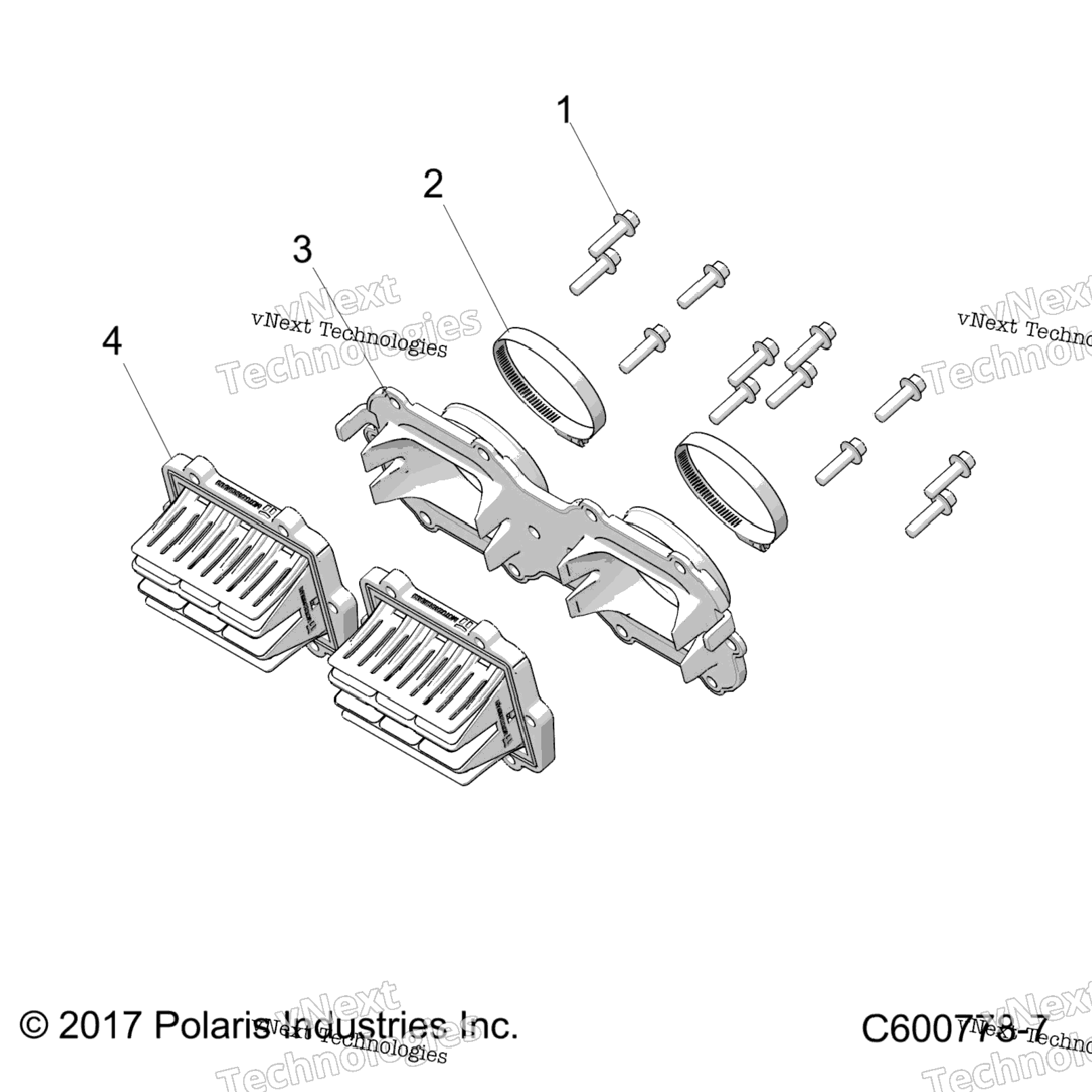 Engine, Reed Valve & Throttle Body Adaptor All Options