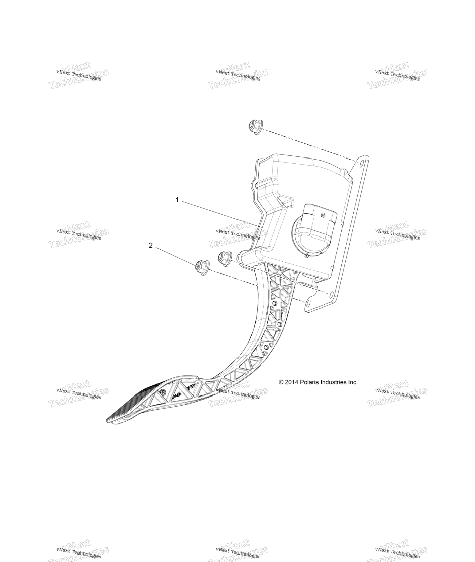 Electrical, Throttle Pedal