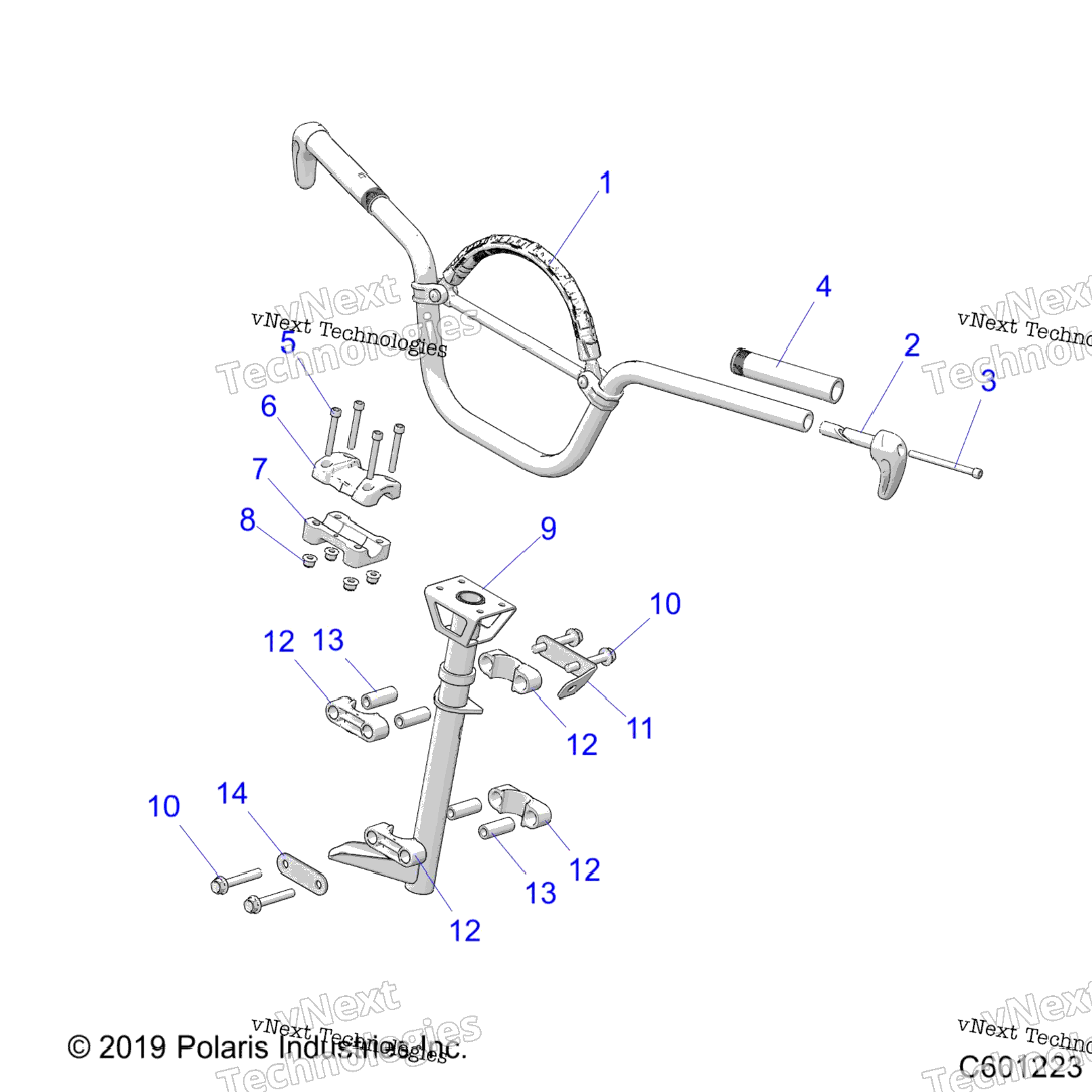 Steering, Handlebar Mounting All Options